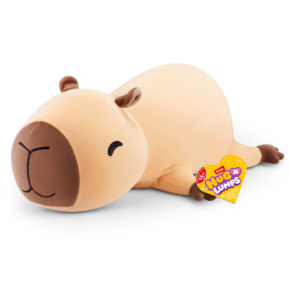 ZURU Hug A Lumps Medium Weighted Plush Series 2 - Connie The Capybara.
