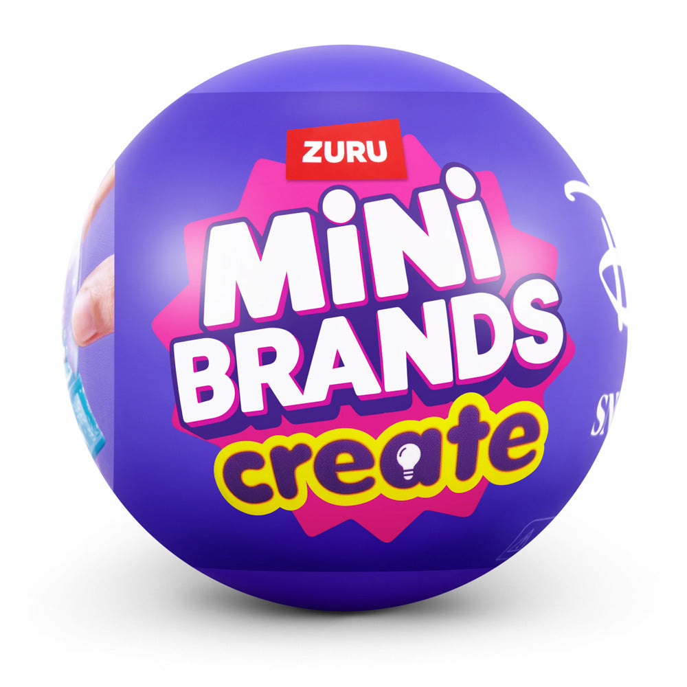 ZURU Mini Brands Create Disney Snow Globes Series 1 Mystery Capsule blind toy.
