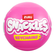 ZURU Snackles 3.5 Inch Toy Plush Keychains - Series 1 Mystery Capsule.