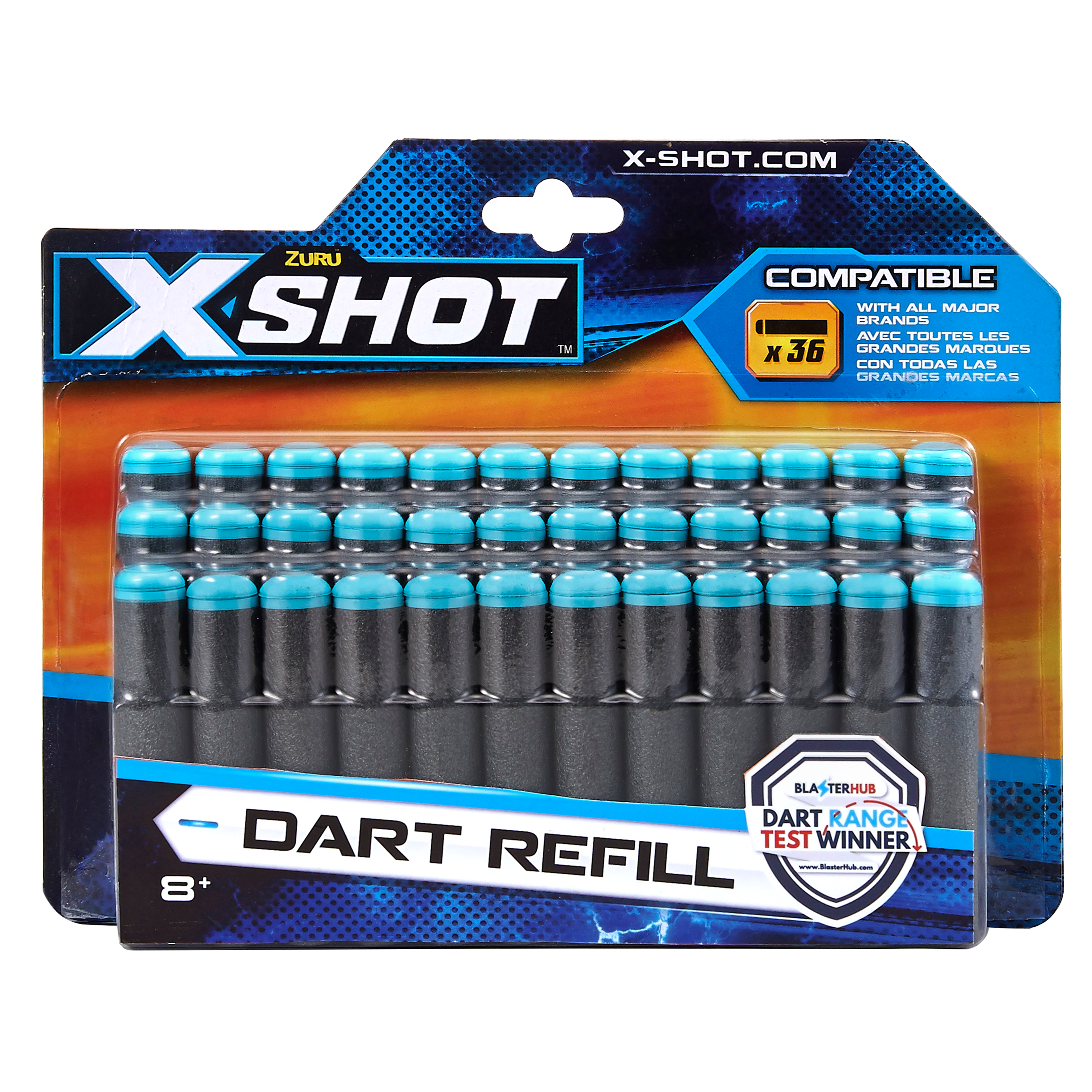 ZURU XSHOT Excel 36 Darts Refill - Toyworld NZ