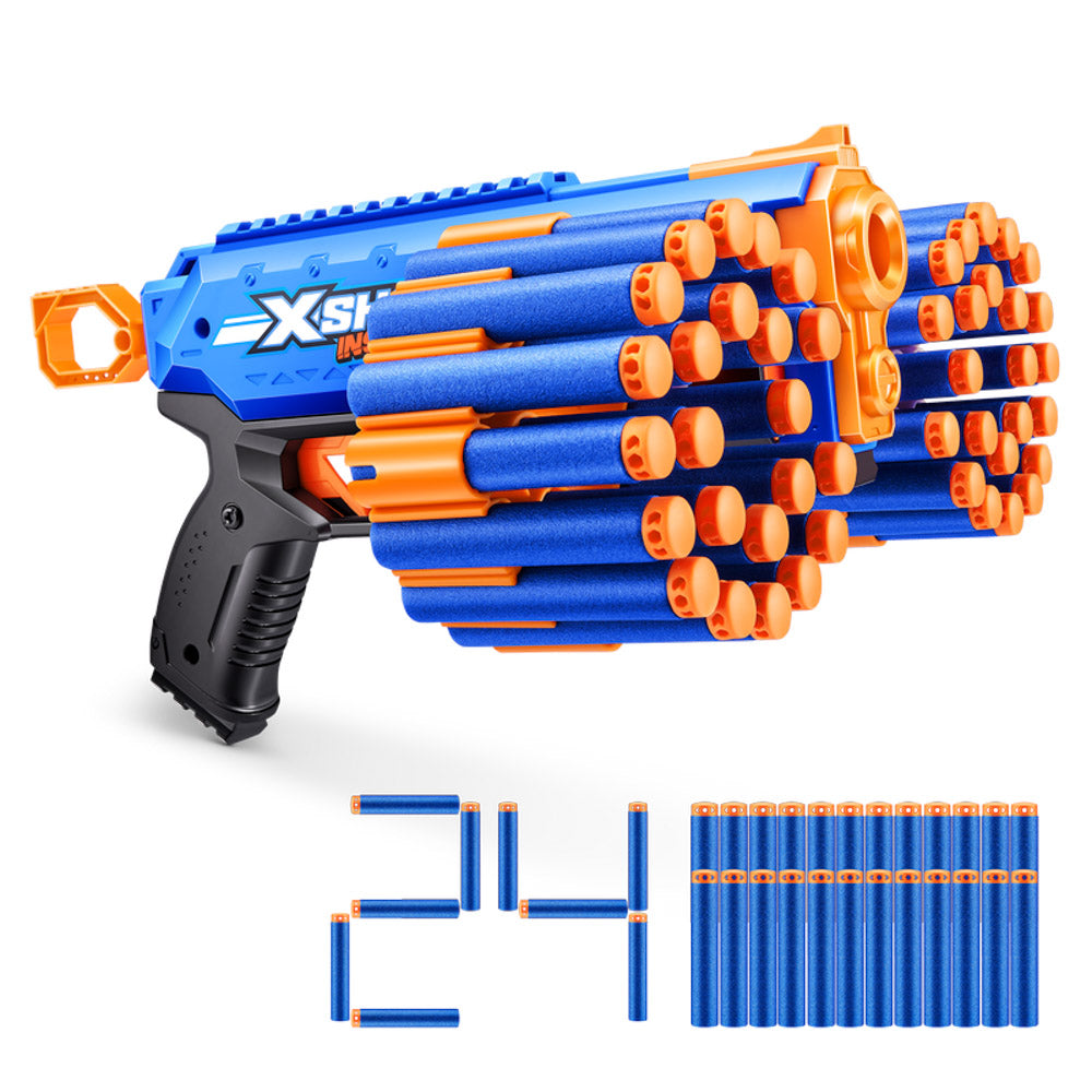 ZURU XSHOT Insanity Manic foam bullet blaster gun.