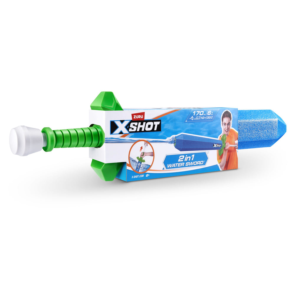ZURU XSHOT Water Sword 2 In 1 toy.