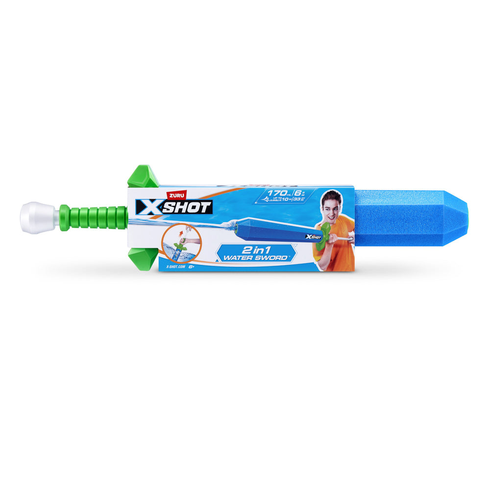 ZURU XSHOT Water Sword 2 In 1 toy.