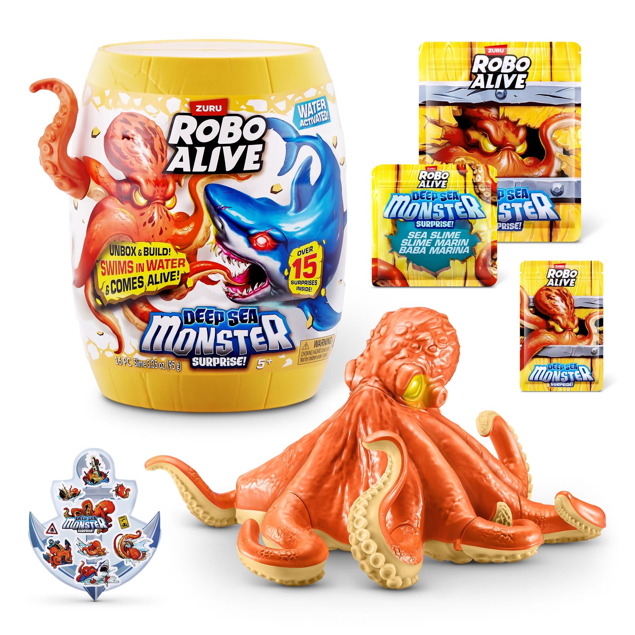 ZURU Robo Alive Deep Sea Monster Surprise Assorted Styles