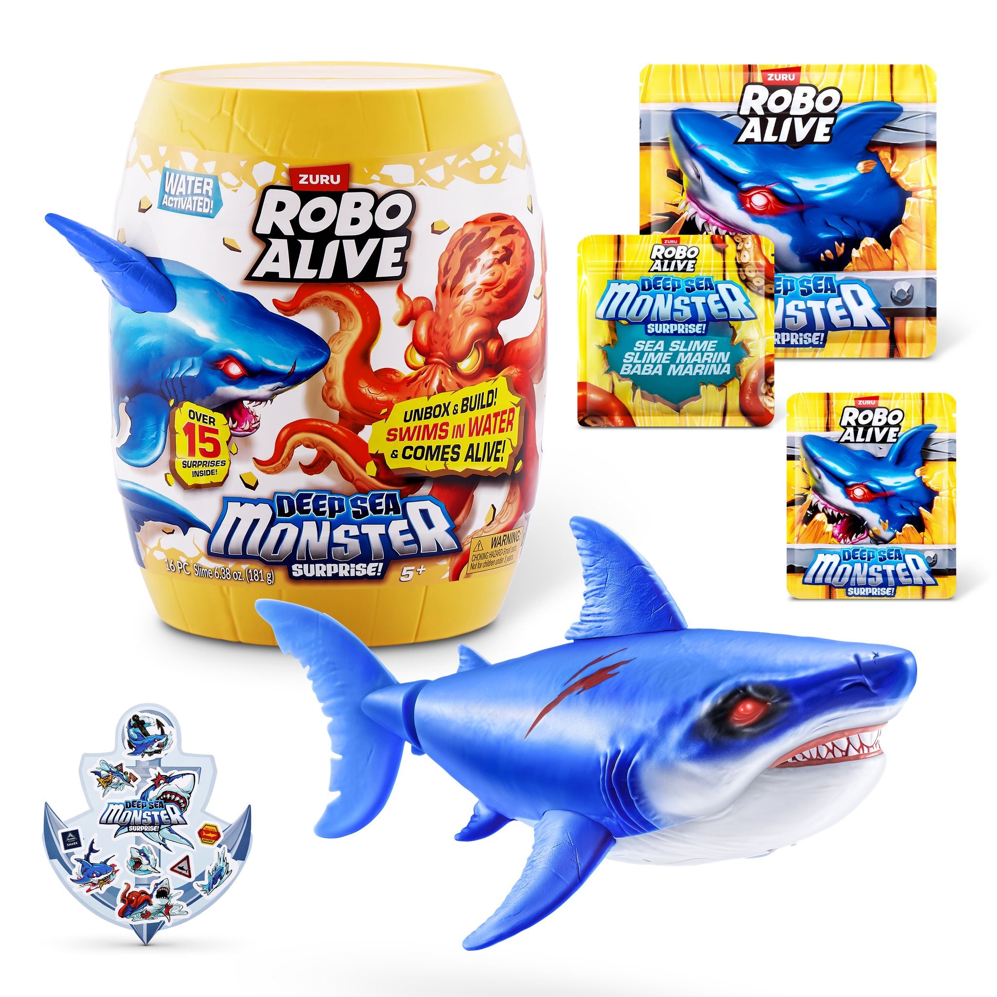 ZURU Robo Alive Deep Sea Monster Surprise Assorted Styles