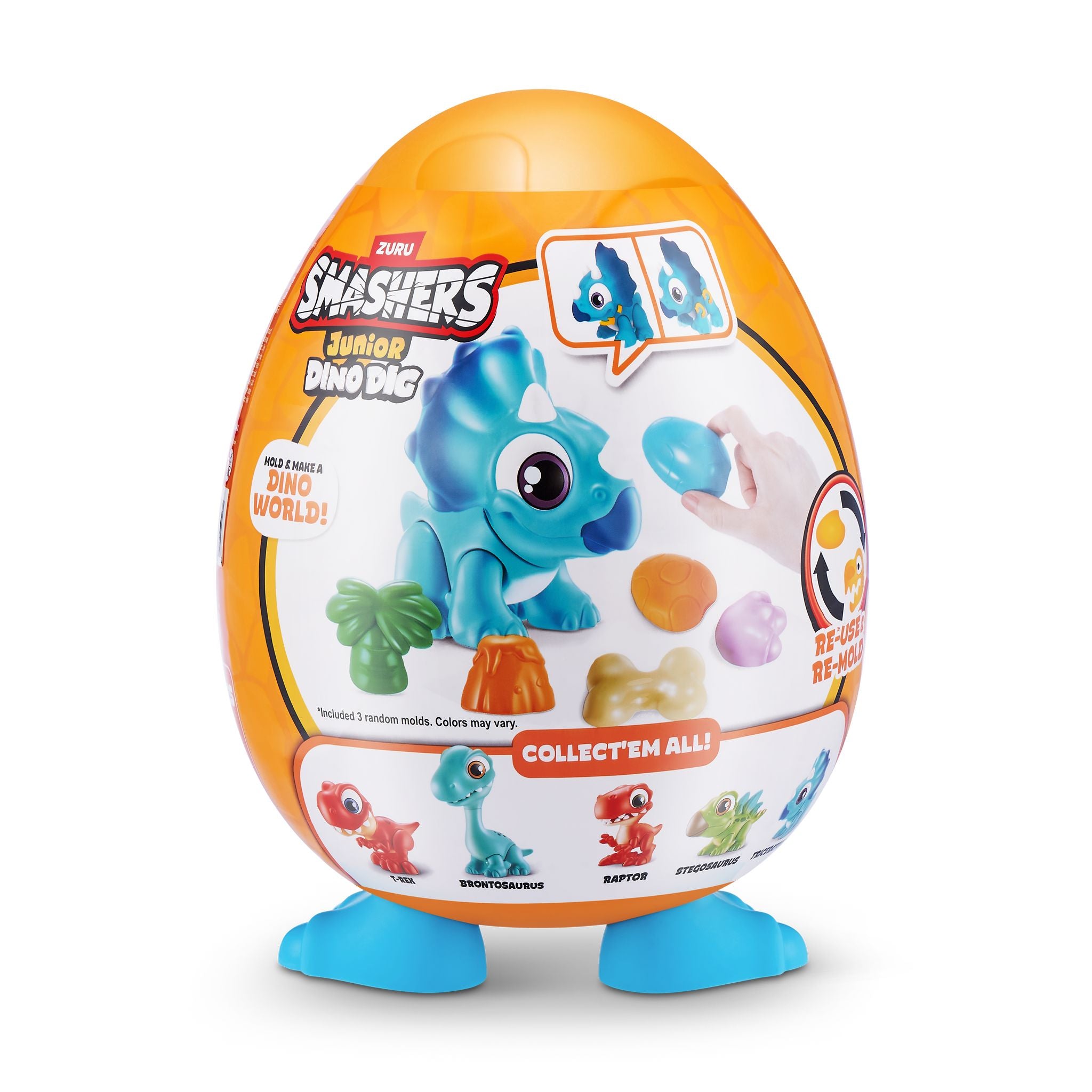 ZURU Smashers Junior Dino Dig Series 1 Small Egg Assorted Styles