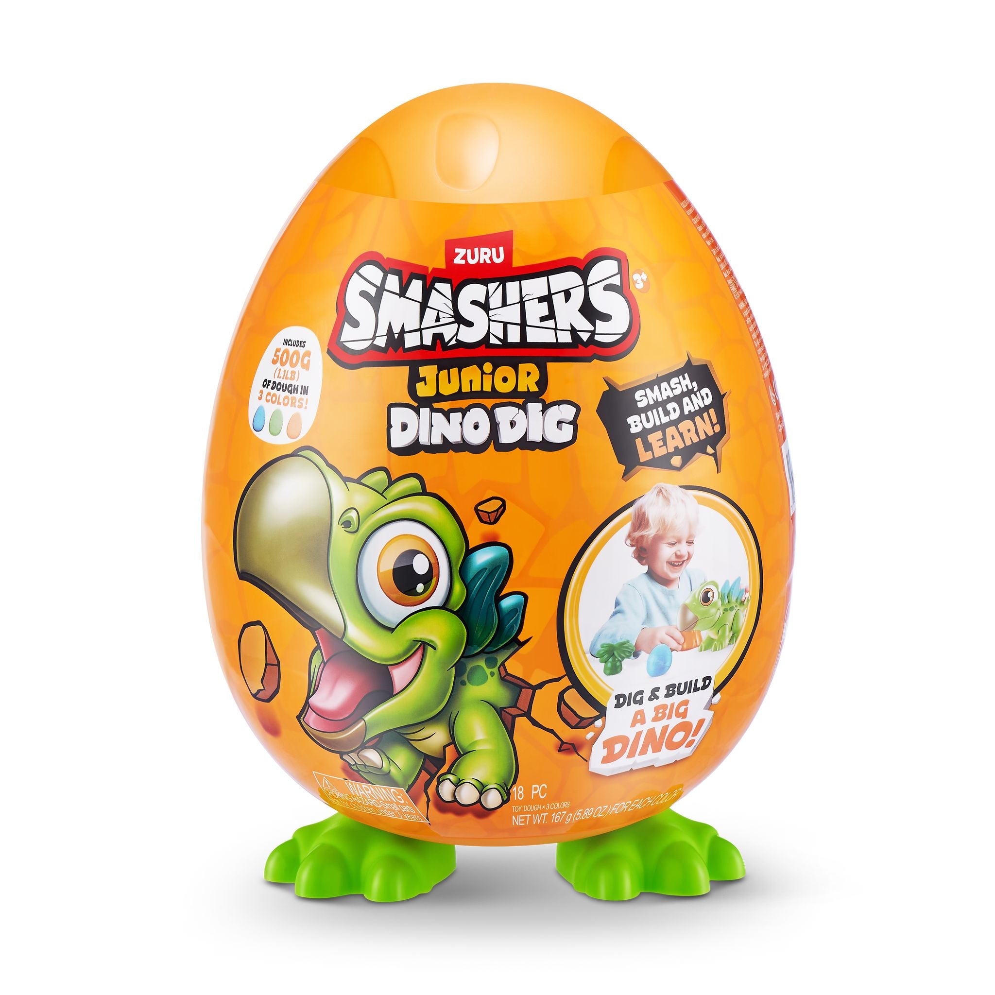 ZURU Smashers Junior Dino Dig Series 1 Small Egg Assorted Styles