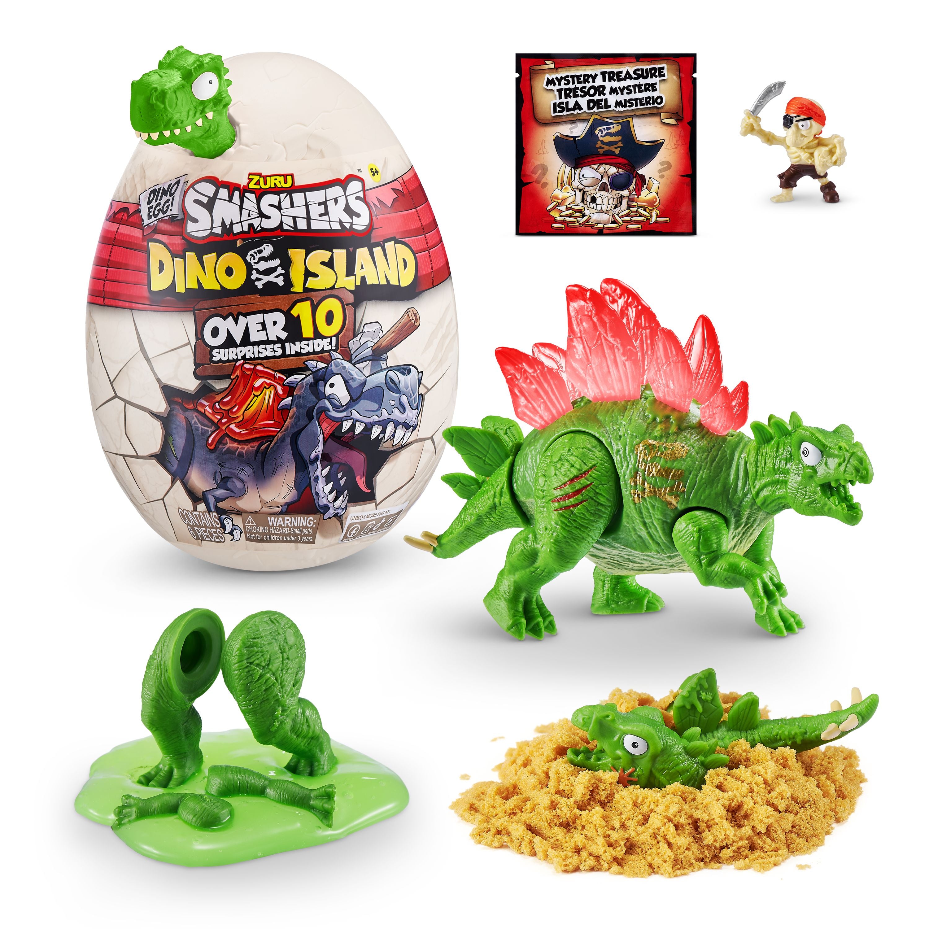 ZURU Smashers Mini Dino Island Egg Assorted Styles