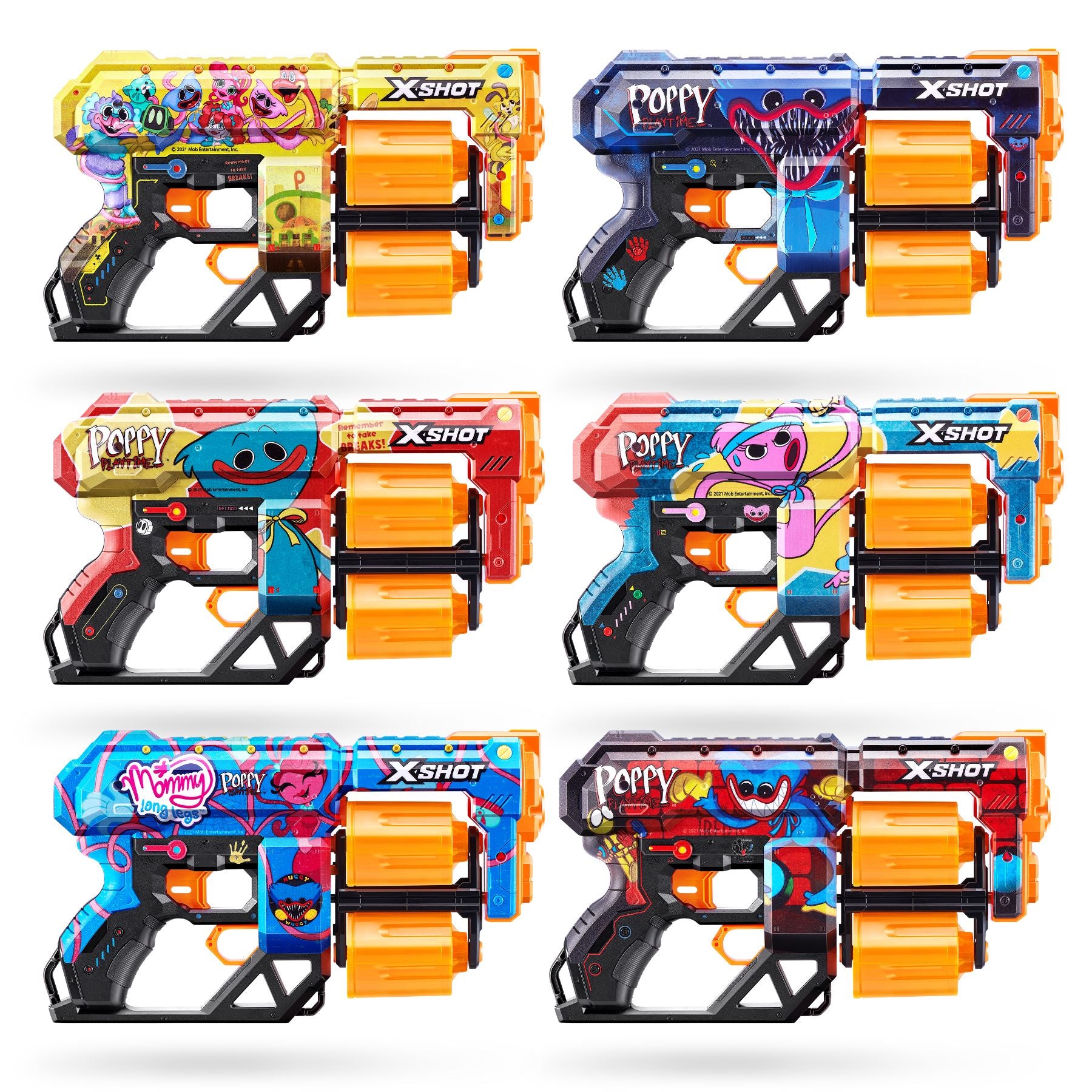 ZURU X Shot Skins Dread Poppy Playtime Toony