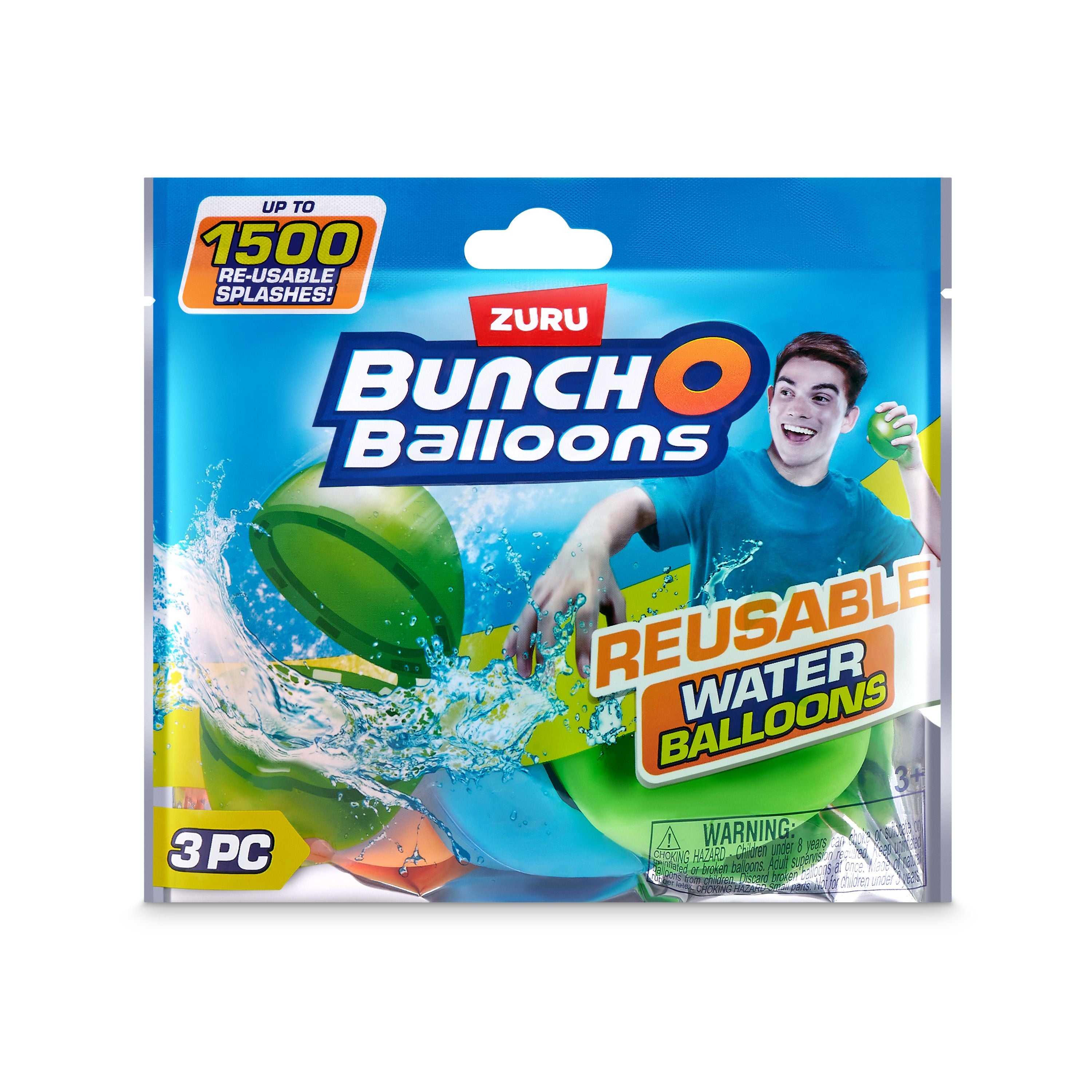 ZURU Bunch O Balloonsÿ Reusable Water Balloons 3 Pack