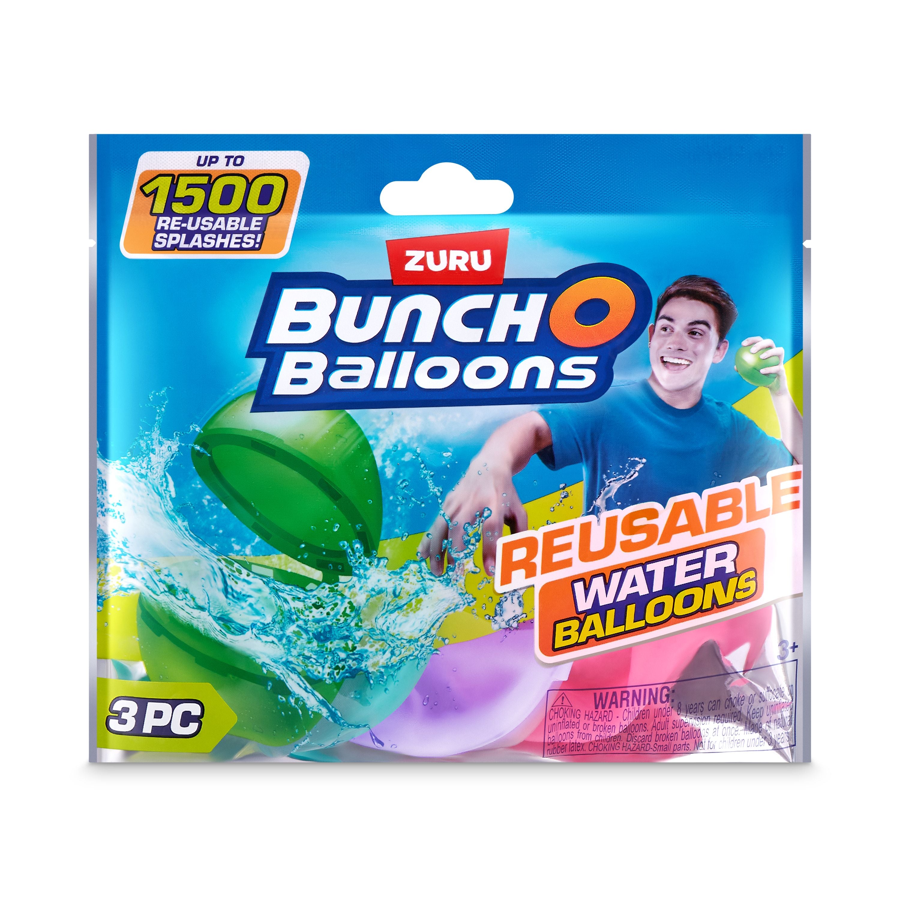 ZURU Bunch O Balloonsÿ Reusable Water Balloons 3 Pack