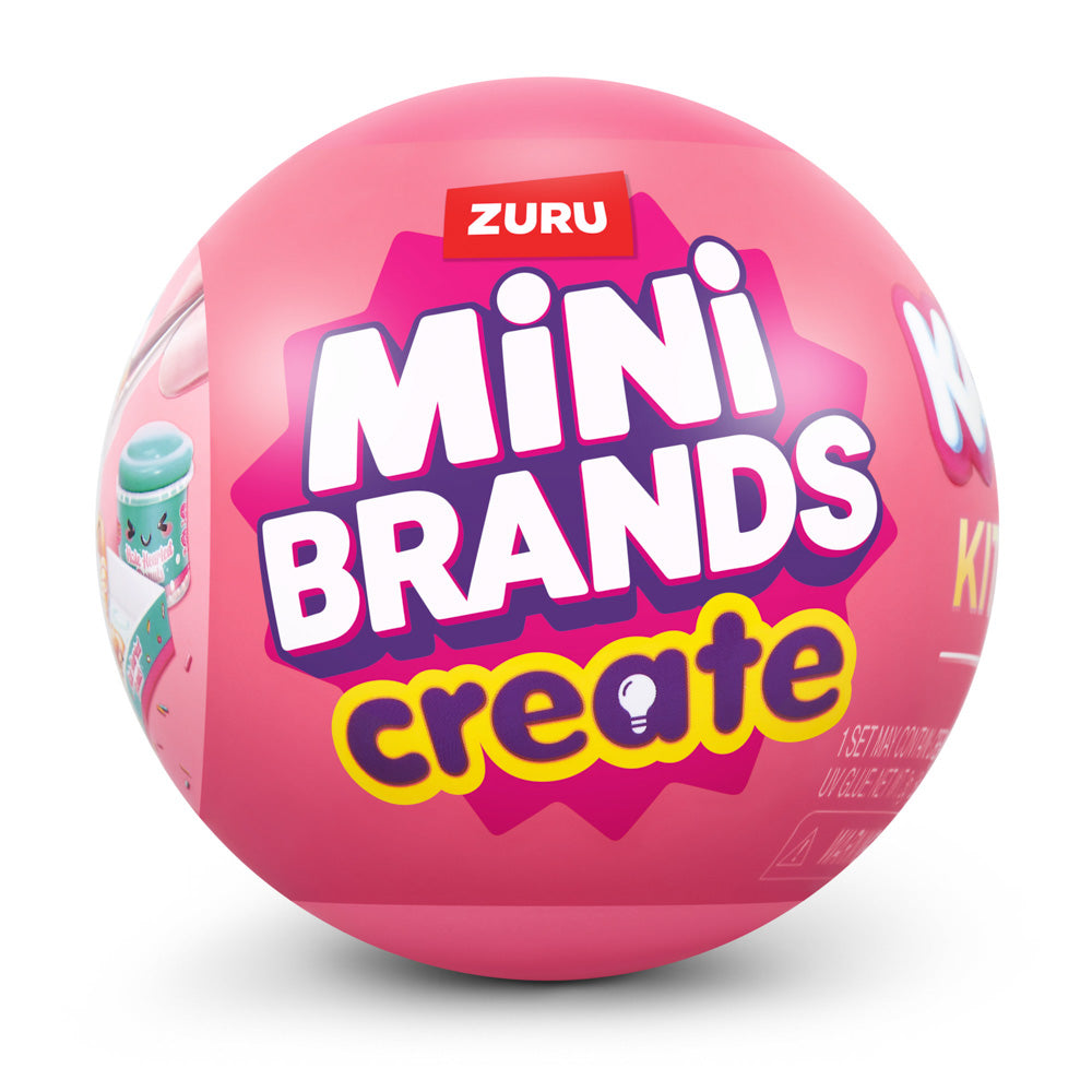 ZURU Mini Brands Create Kawaii Kitchen Capsule Series 1 blind box, in packaging