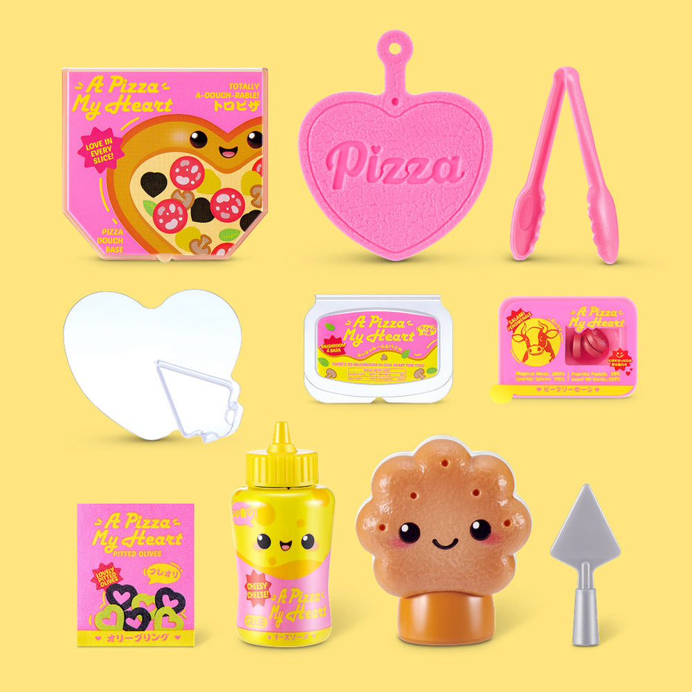 Collect all mini kitchen items in the ZURU Mini Brands Create Kawaii Kitchen Capsule Series 1 blind box