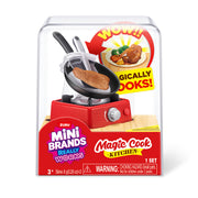 ZURU Mini Brands Magic Cook Kitchen S1 Toy Steak With Pan, in packaging
