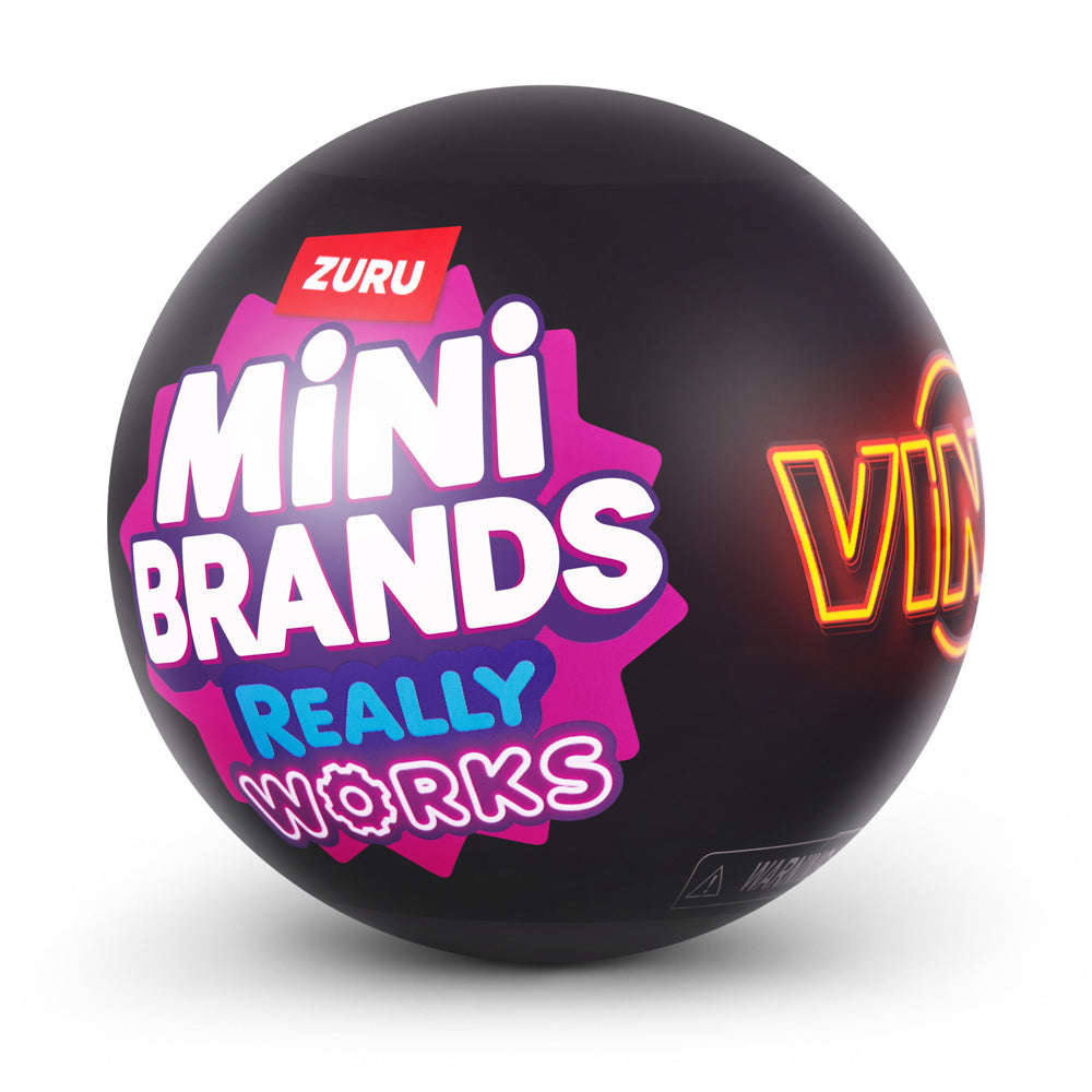 ZURU Mini Brands Really Works: Vinyl Series 1 Blind Capsule, in packaging