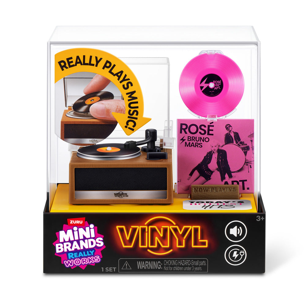 ZURU Mini Brands Vinyl Playset Series 1, in packaging