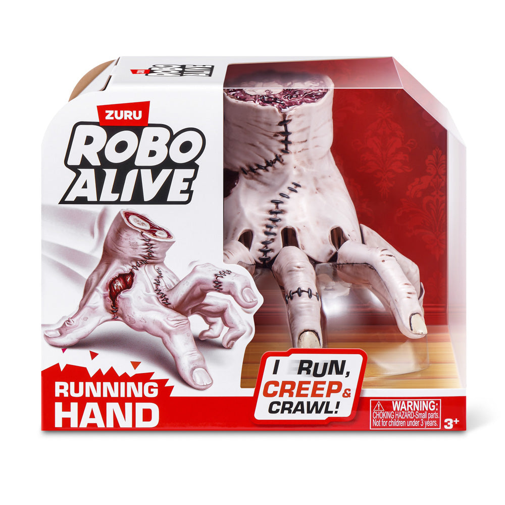 ZURU Robo Alive Horror Running Hand, in packaging