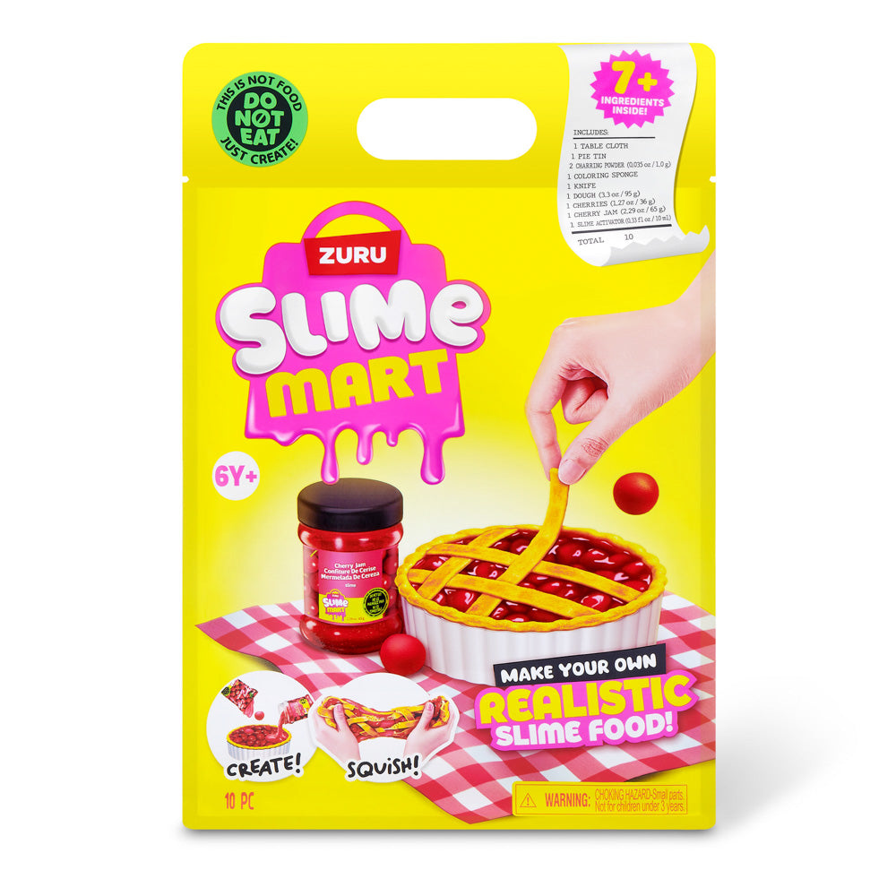 ZURU Slime Mart Small Shopping Bag Series 2 Cherry Pie slime, in packaging