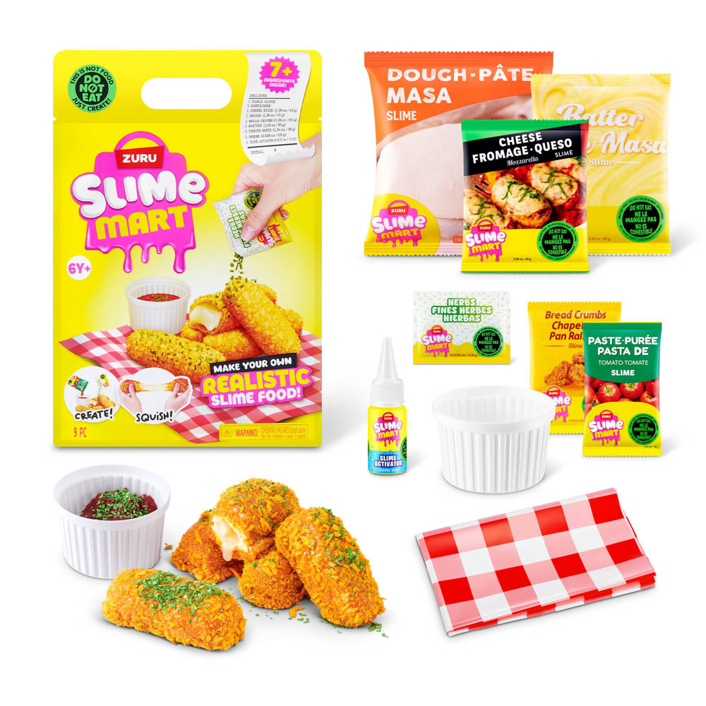 ZURU Slime Mart Small Shopping Bag Series 2 Mozzarella Sticks slime
