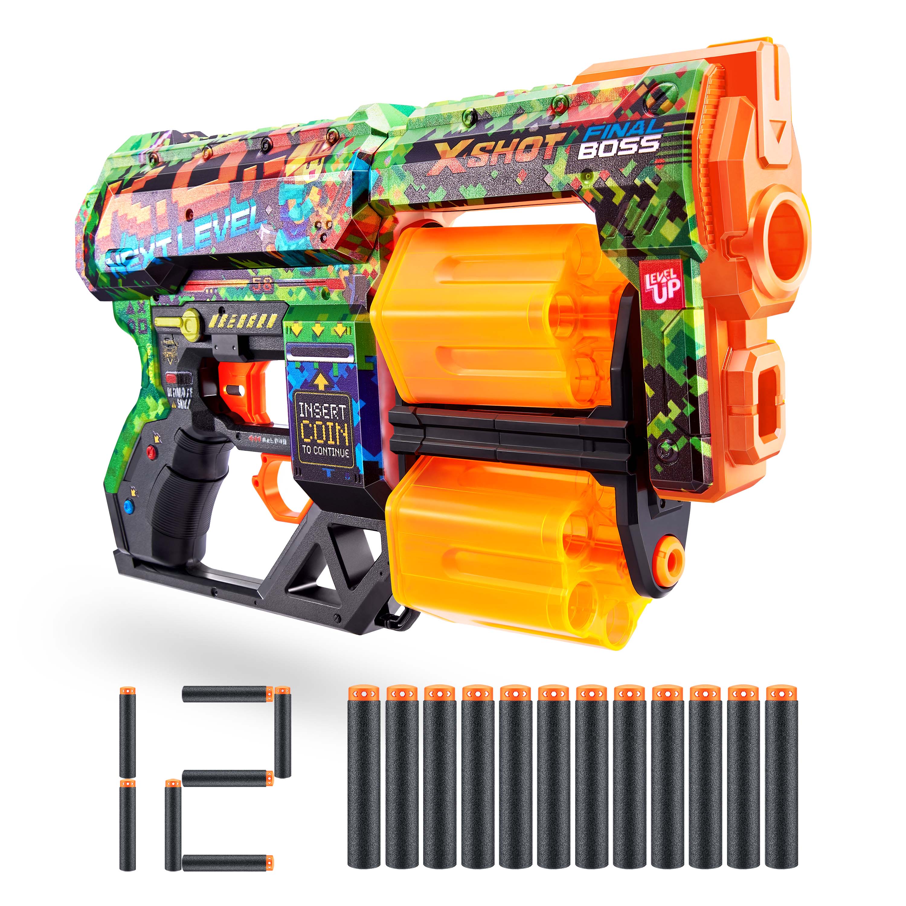ZURU X Shot Skins Dread Dart Blaster - K.O.