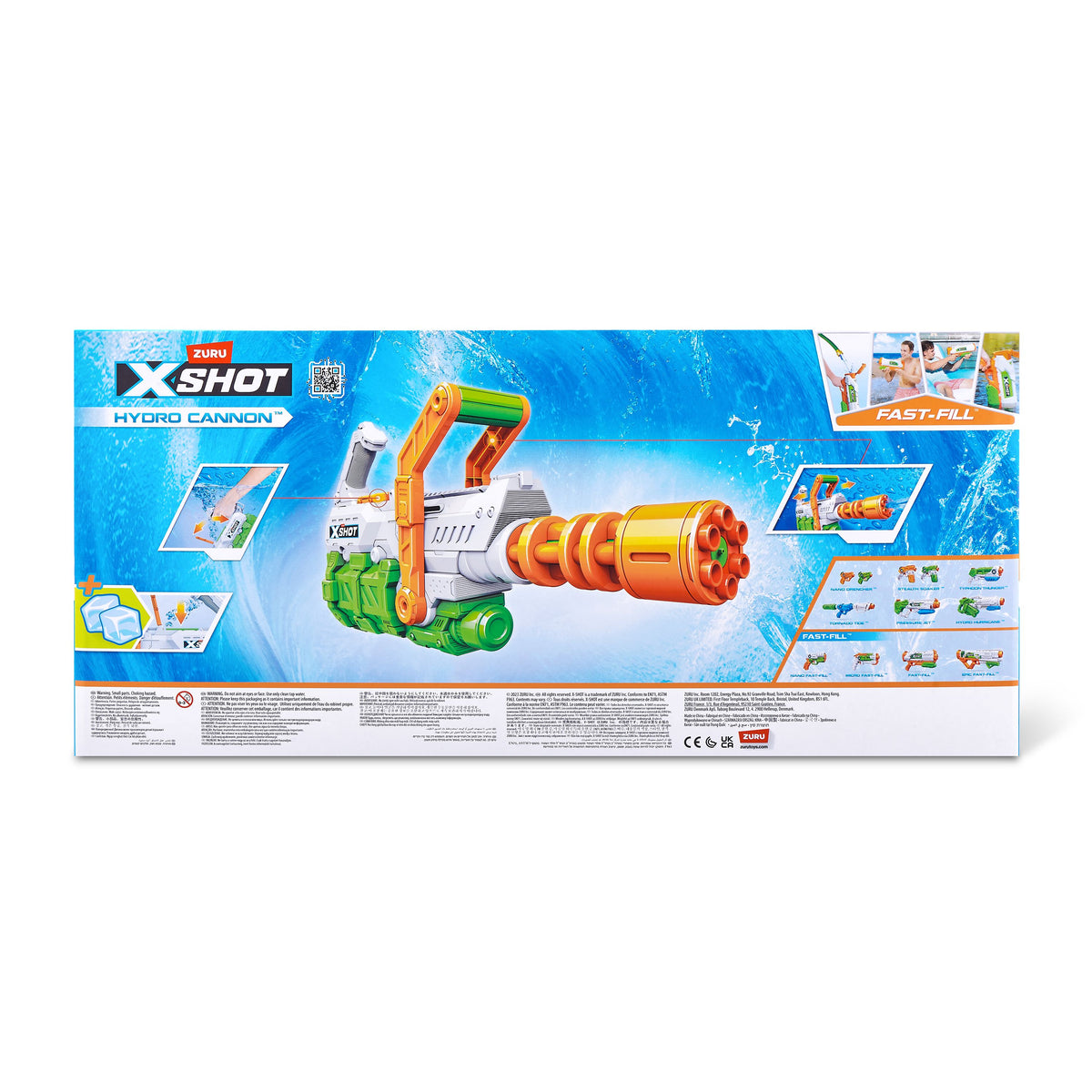 ZURU X Shot: Water Warfare - Fast Fill Pistola De Agua Carga Rapida Zuru No Aplica ZURU X Shot: Water Warfare - Fast Fill Pistola De Agua Carga Rapida Zuru No Aplica