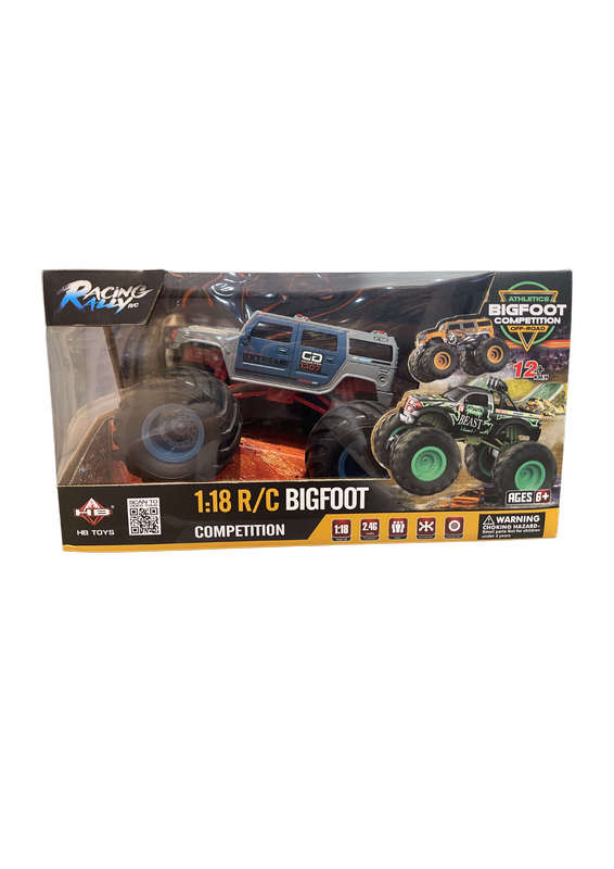 Racing Rally 1:18 RC Bigfoot Super Large Wheels Racing Truck