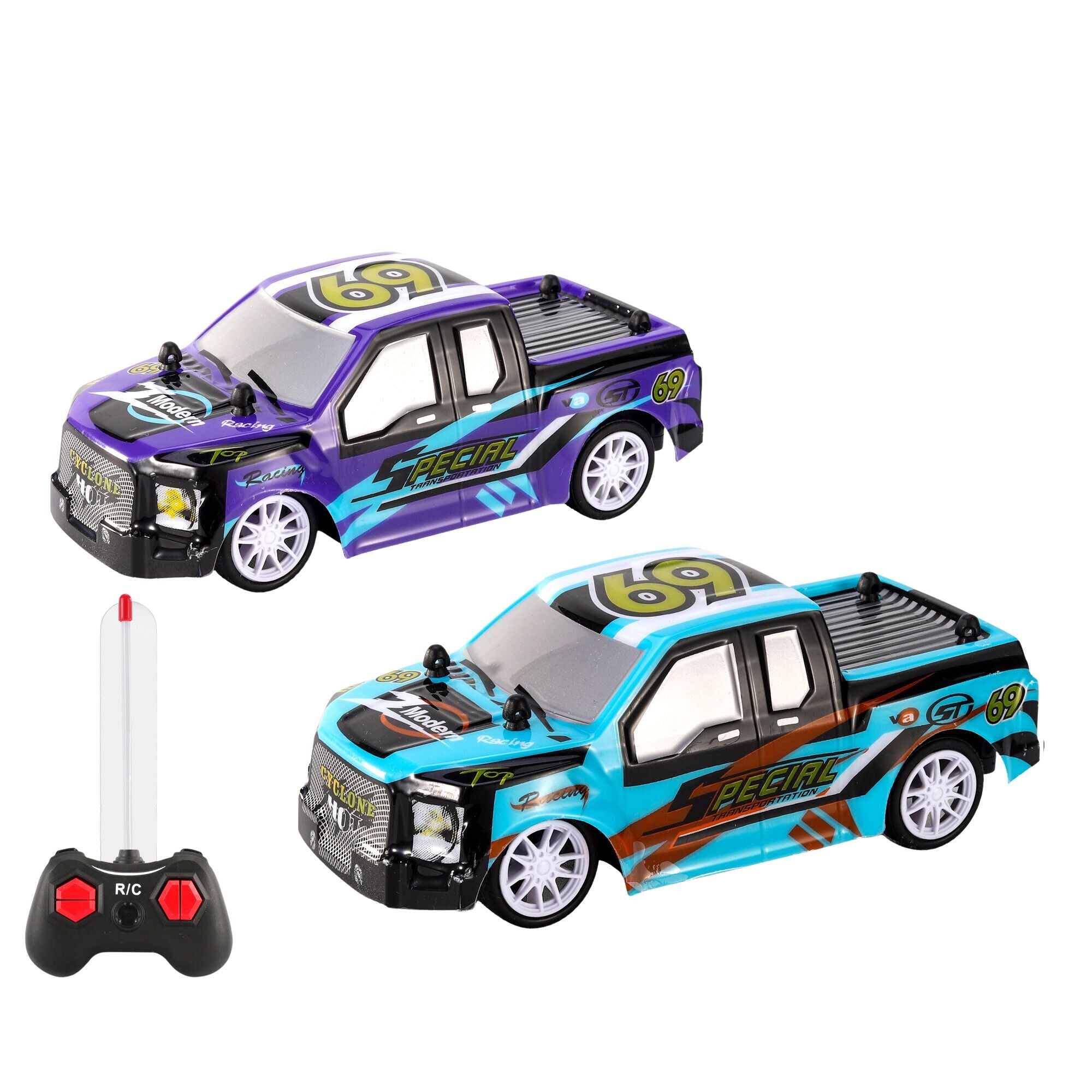 High Speed Racing 1:28 Remote Control Racing Ute Assorted Styles - Toyworld NZ