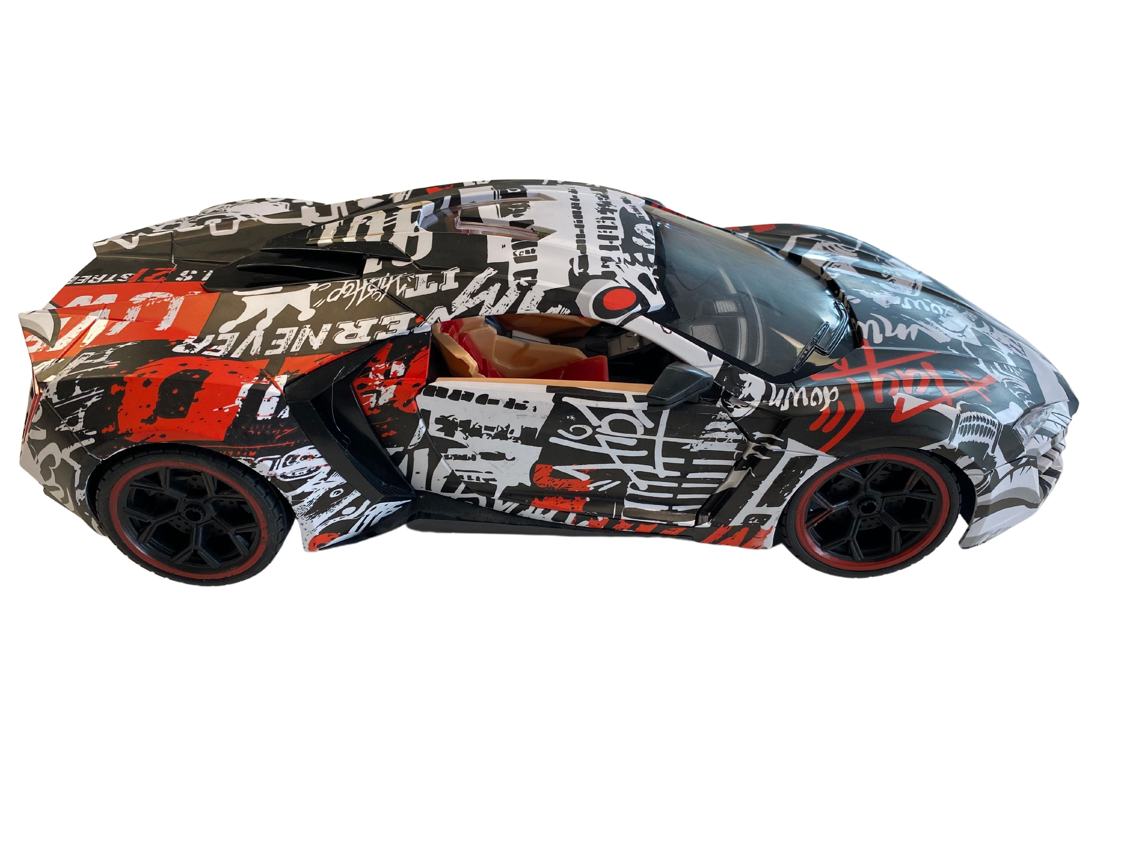 Speedway King 1:10 Remote Control Racing Series Graffiti Car Assorted Styles