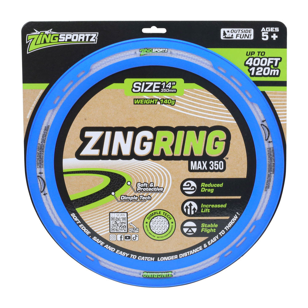 Zingring Max 350 Frisbee ring game toy.