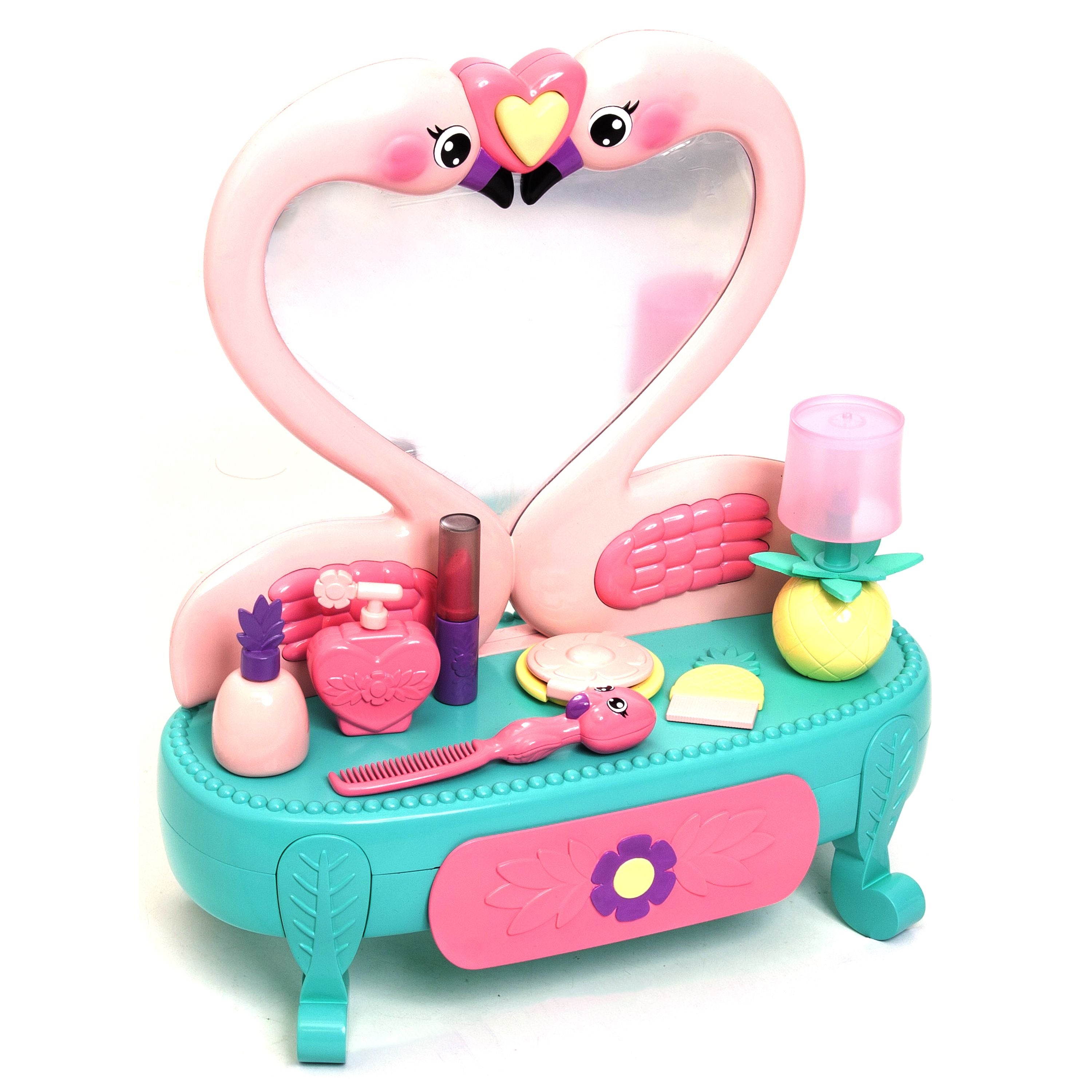 Zoo Troop Flamingo Vanity Playset