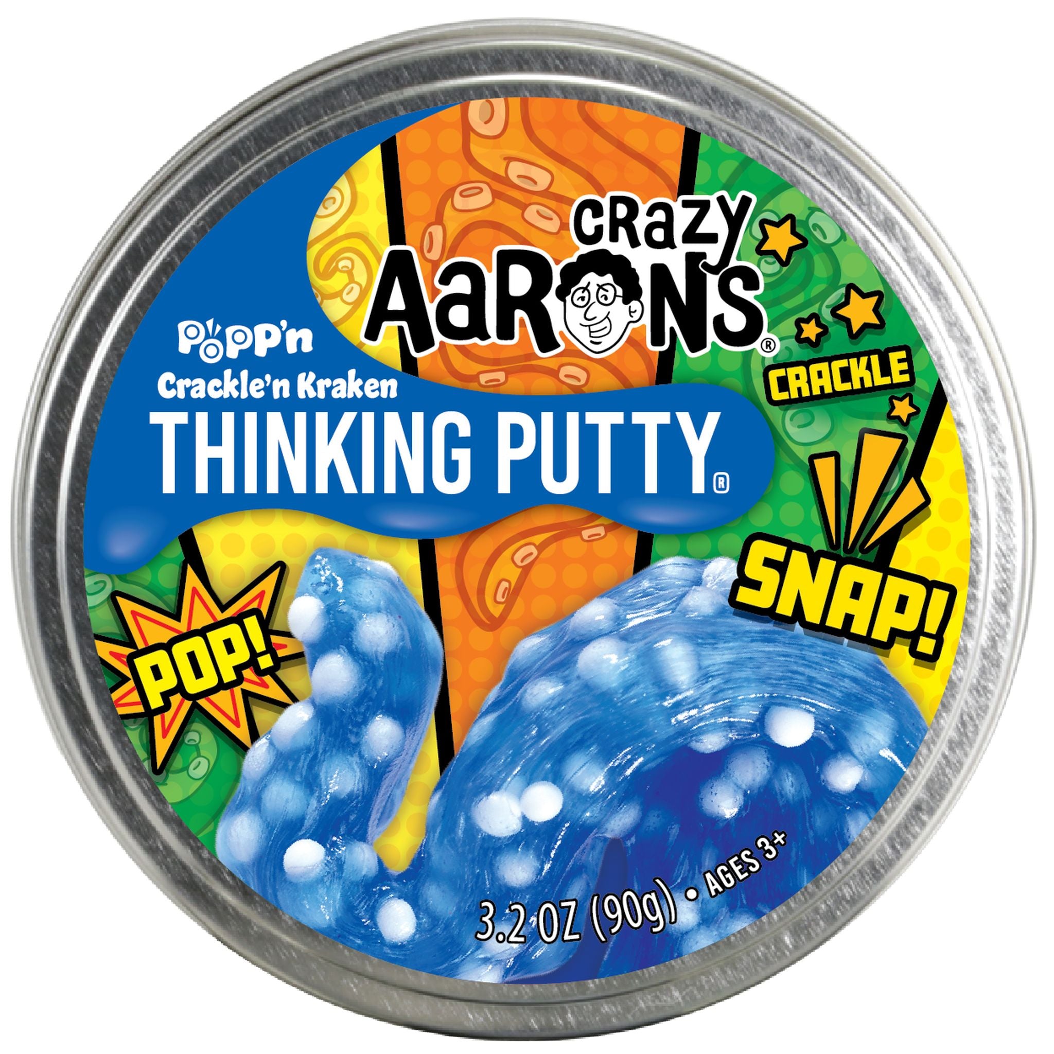 Crazy Aaron's Thinking Putty - Crackle'n Kraken