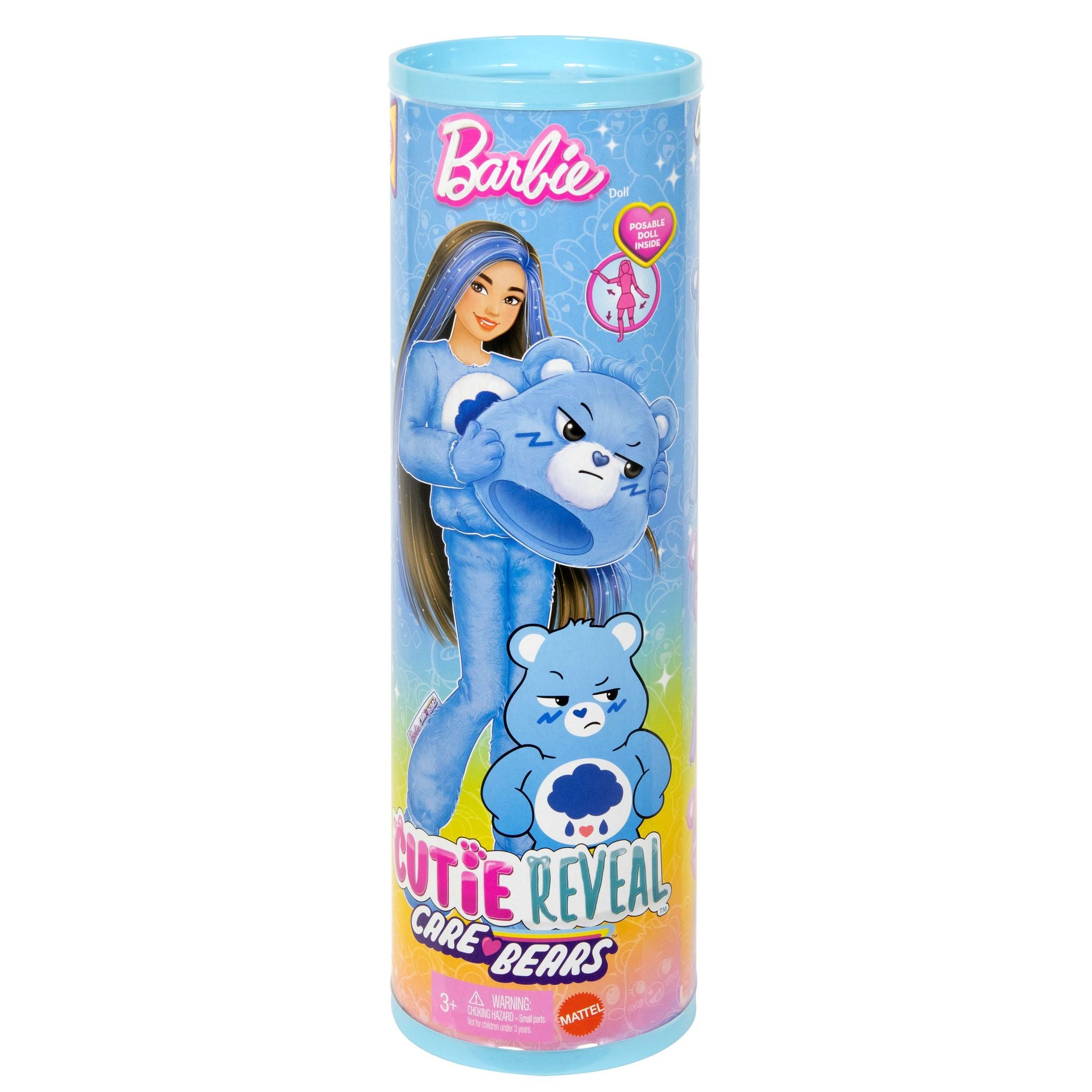 Barbie Cutie Reveal Care Bears Surprise Doll - Blue
