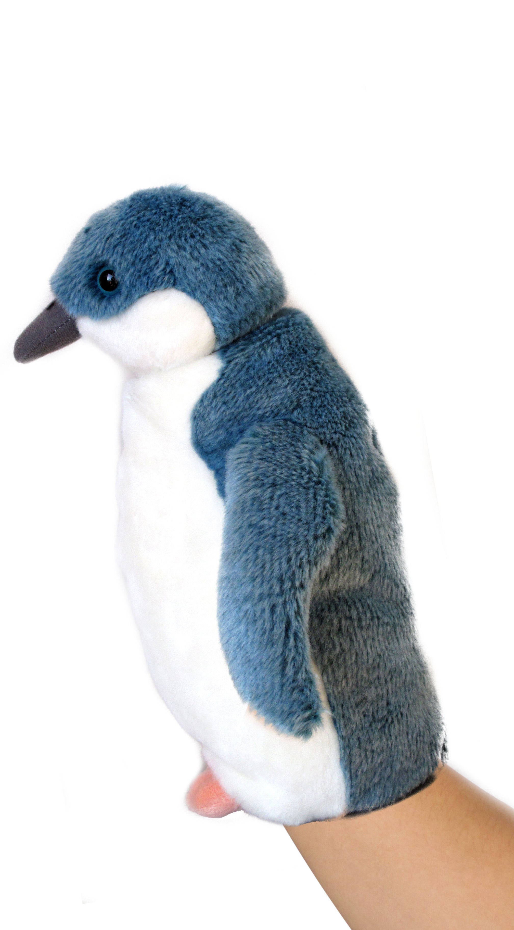 Blue Penguin Puppet With Sound