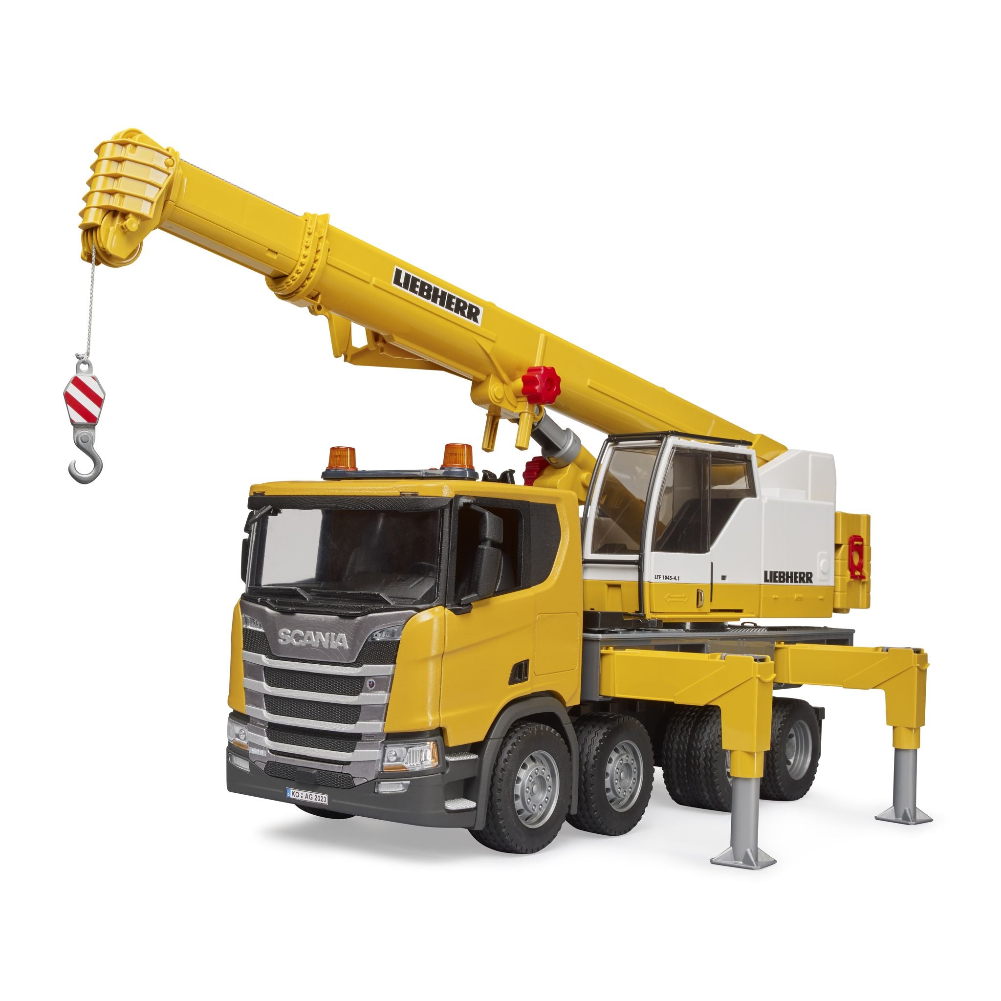 Bruder 1:16 Scania Super 560R Liebherr Crane Truck with Light And Sound