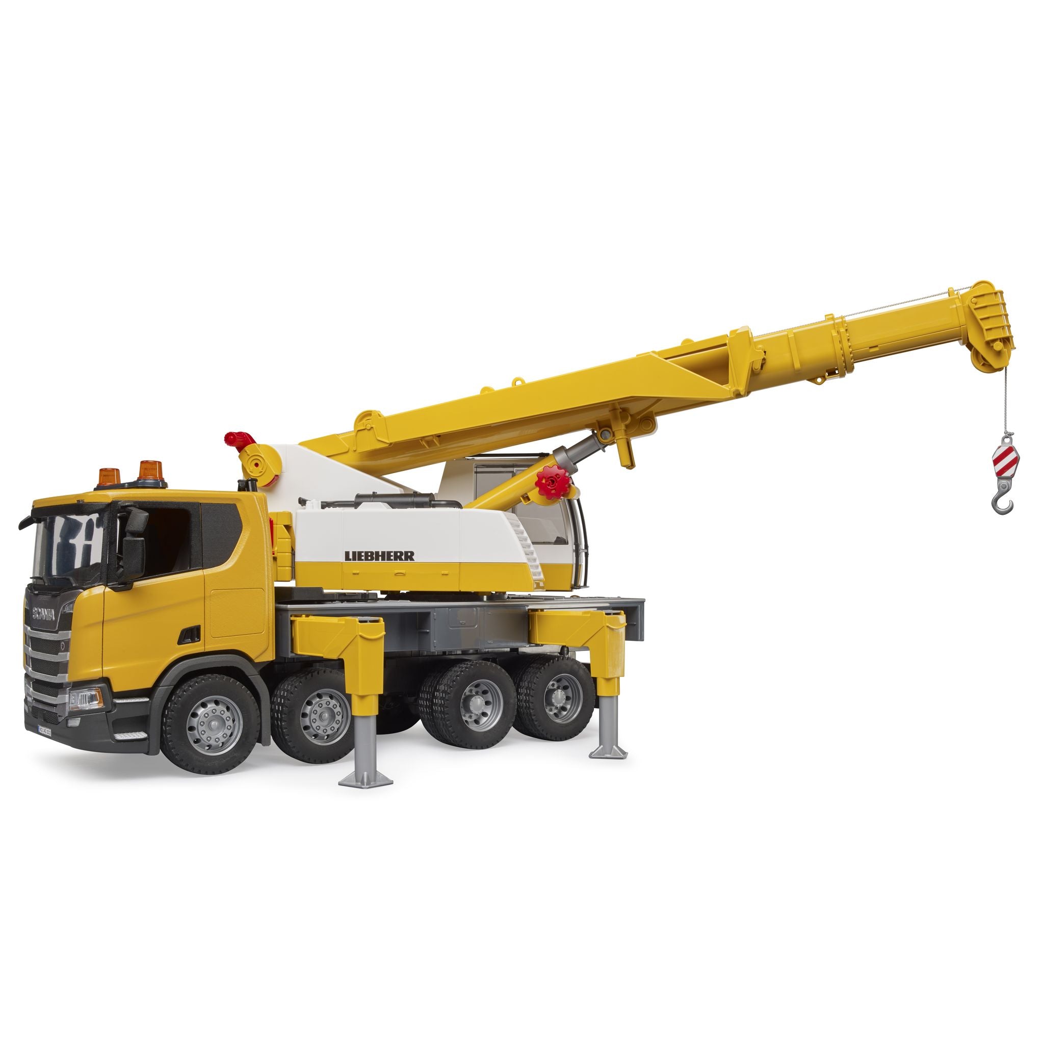 Bruder 1:16 Scania Super 560R Liebherr Crane Truck with Light And Sound