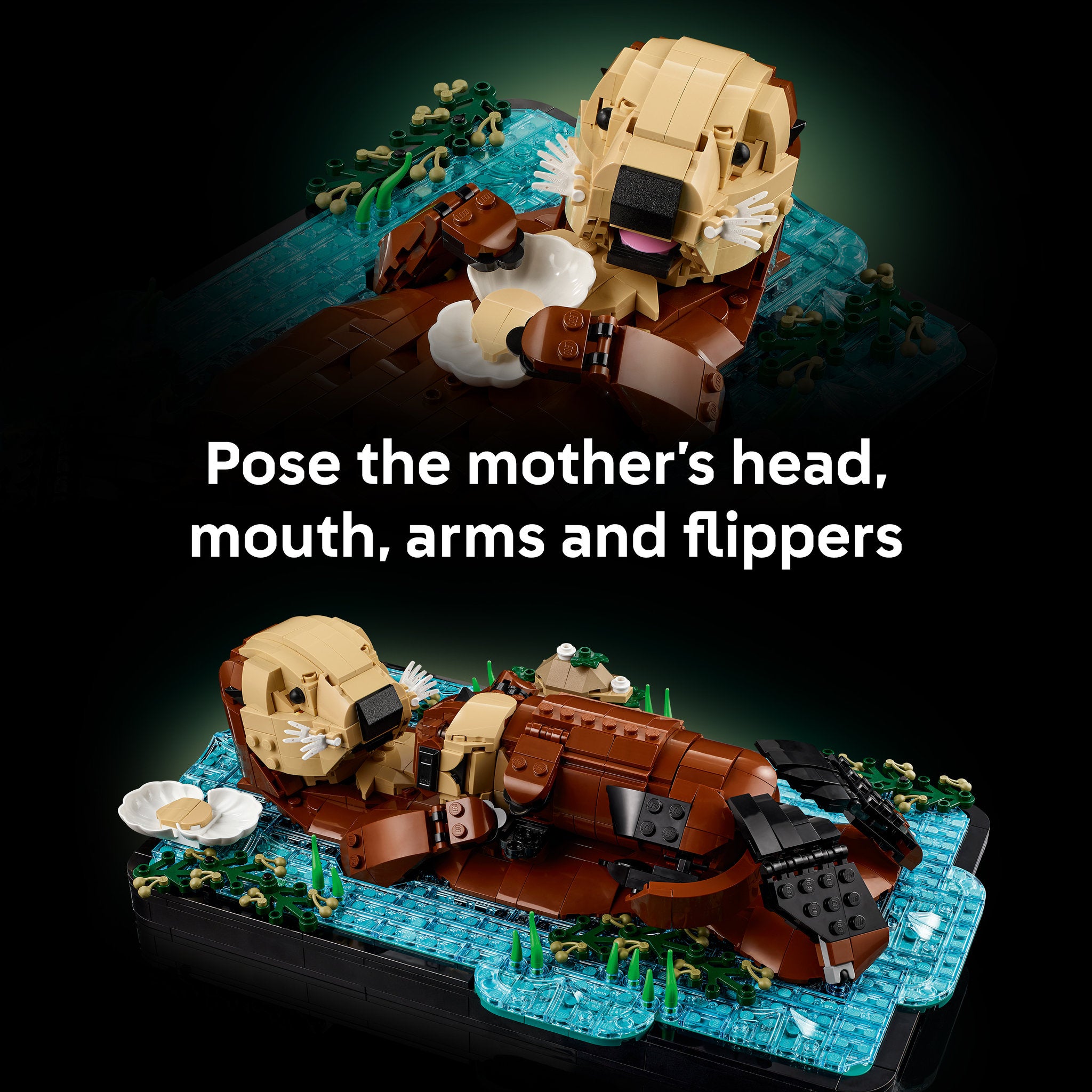 LEGO 21366 Ideas Floating Sea Otters - Toyworld NZ