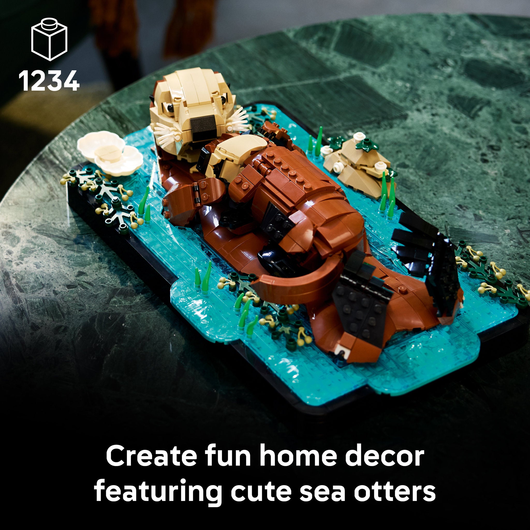 LEGO 21366 Ideas Floating Sea Otters - Toyworld NZ