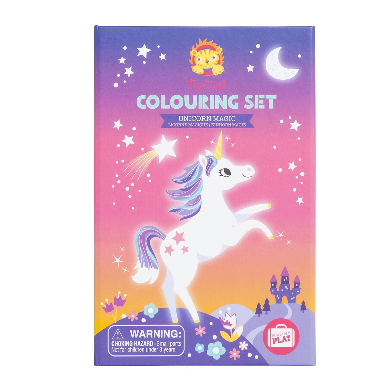 Tiger Tribe Colouring Set Unicorn Magic