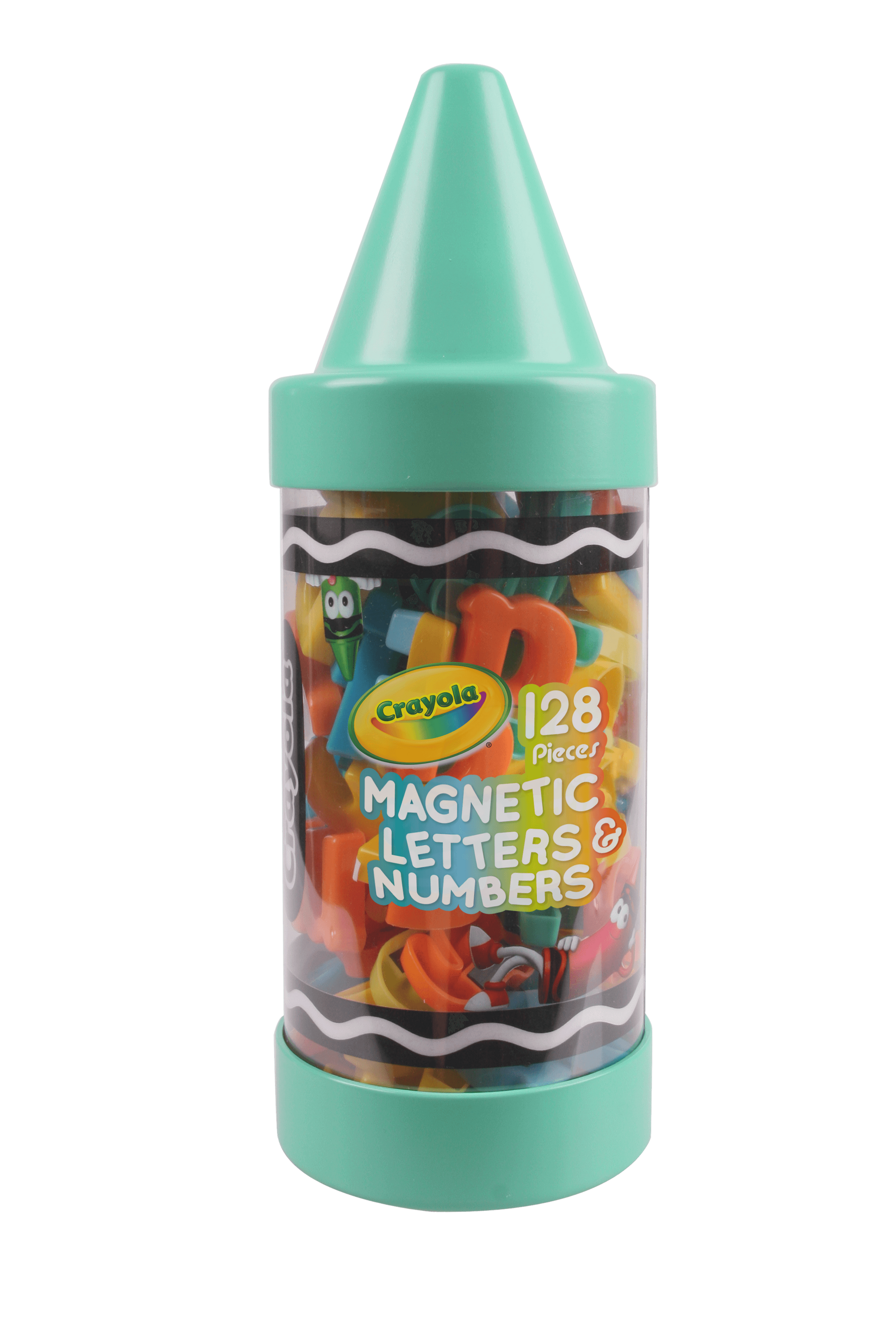 Crayola 128 Piece Magnetic Letters & Numbers Assorted Styles - Toyworld NZ