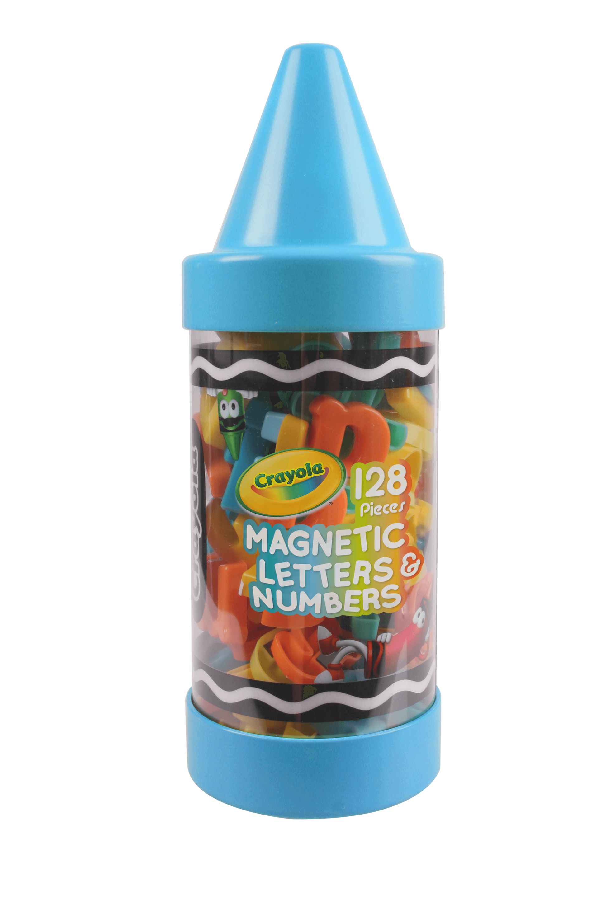 Crayola 128 Piece Magnetic Letters & Numbers Assorted Styles - Toyworld NZ