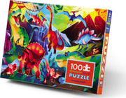 Crocodile Creek 100 Piece Holographic Puzzle Dinosaur World