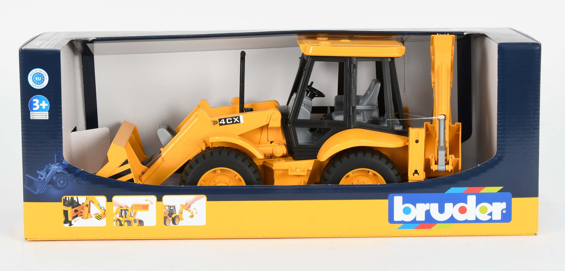 Bruder 1:16 Jcb 4Cx Backhoe Loader - Toyworld NZ