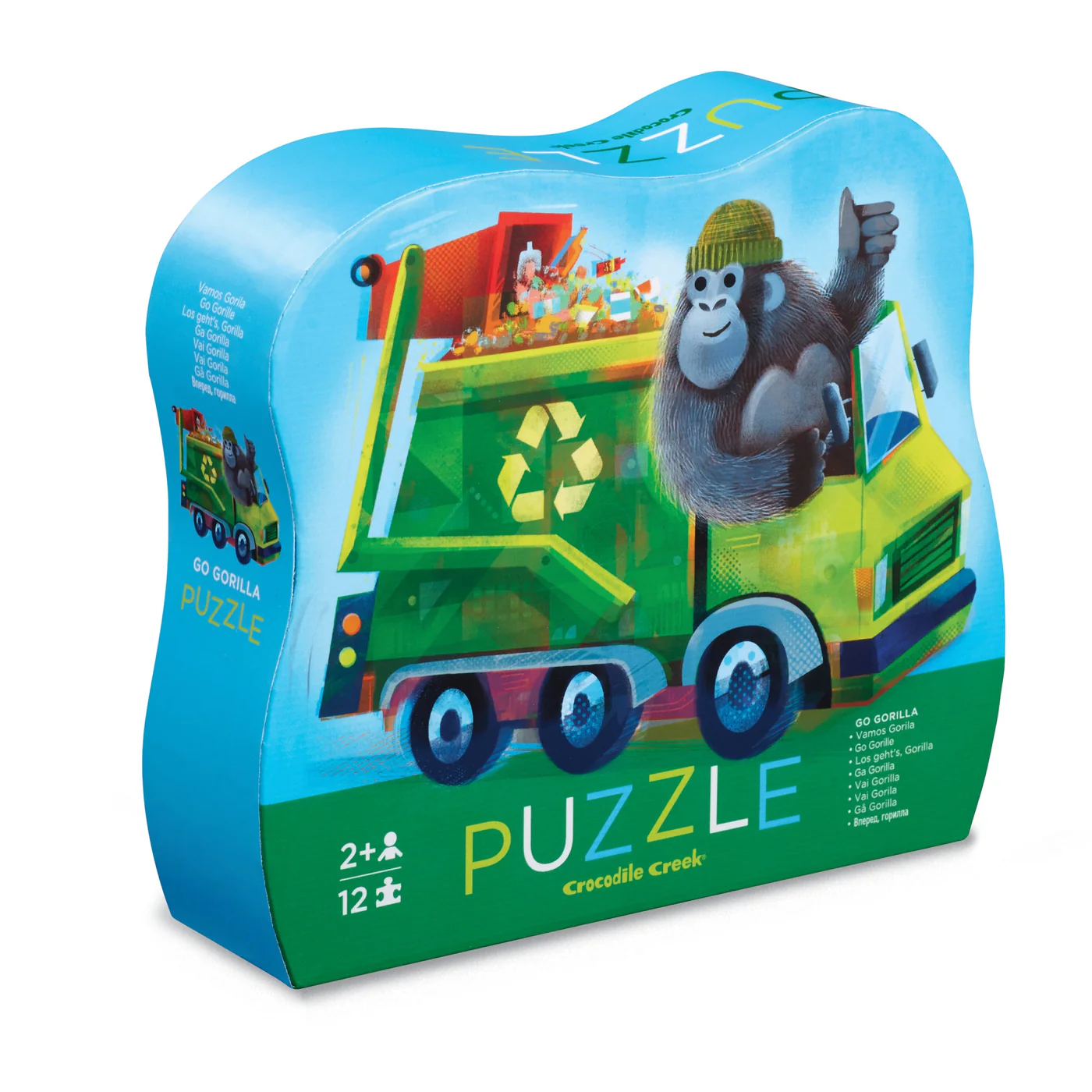 Croc Creek 12 Piece Mini Puzzle -Go Gorilla