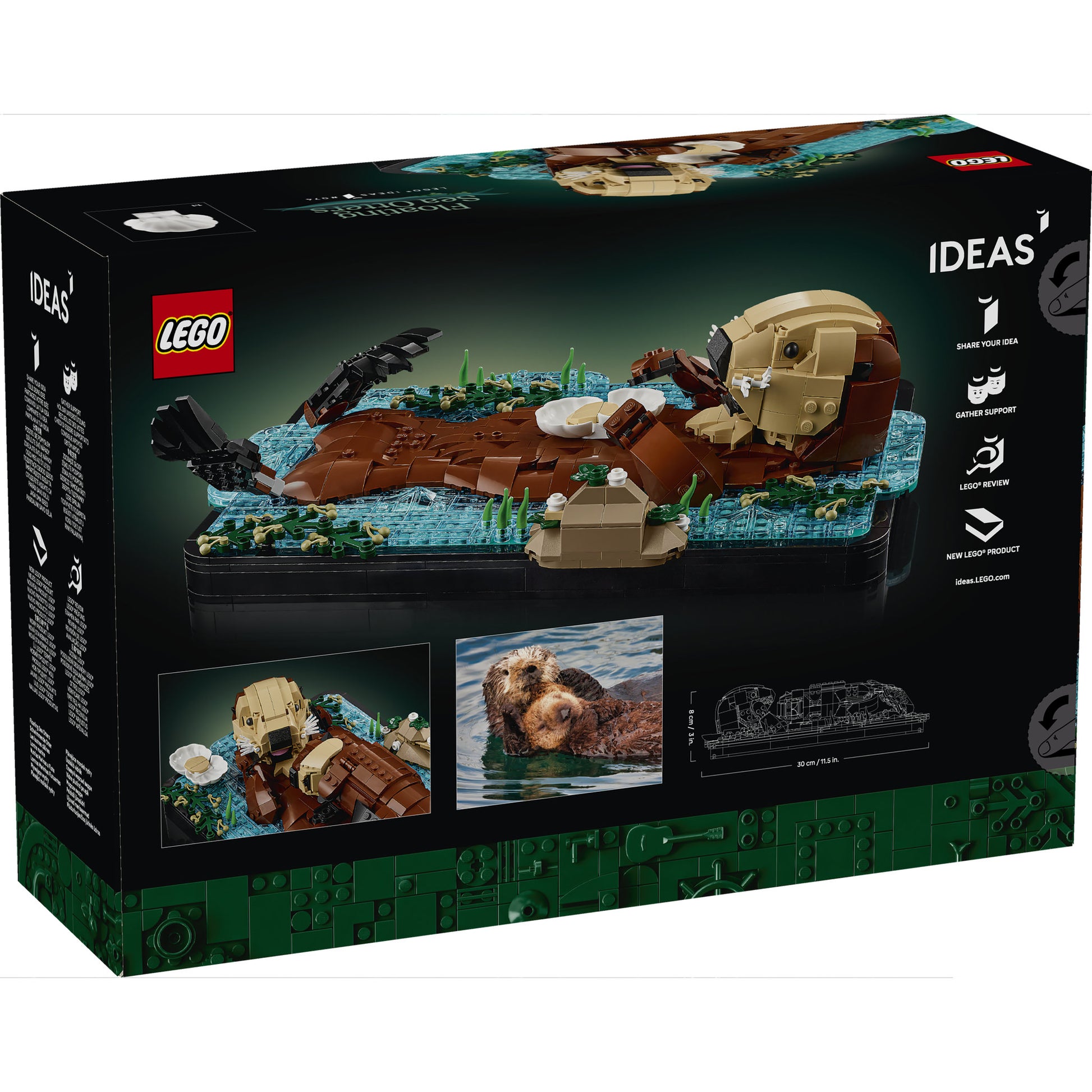 LEGO 21366 Ideas Floating Sea Otters - Toyworld NZ