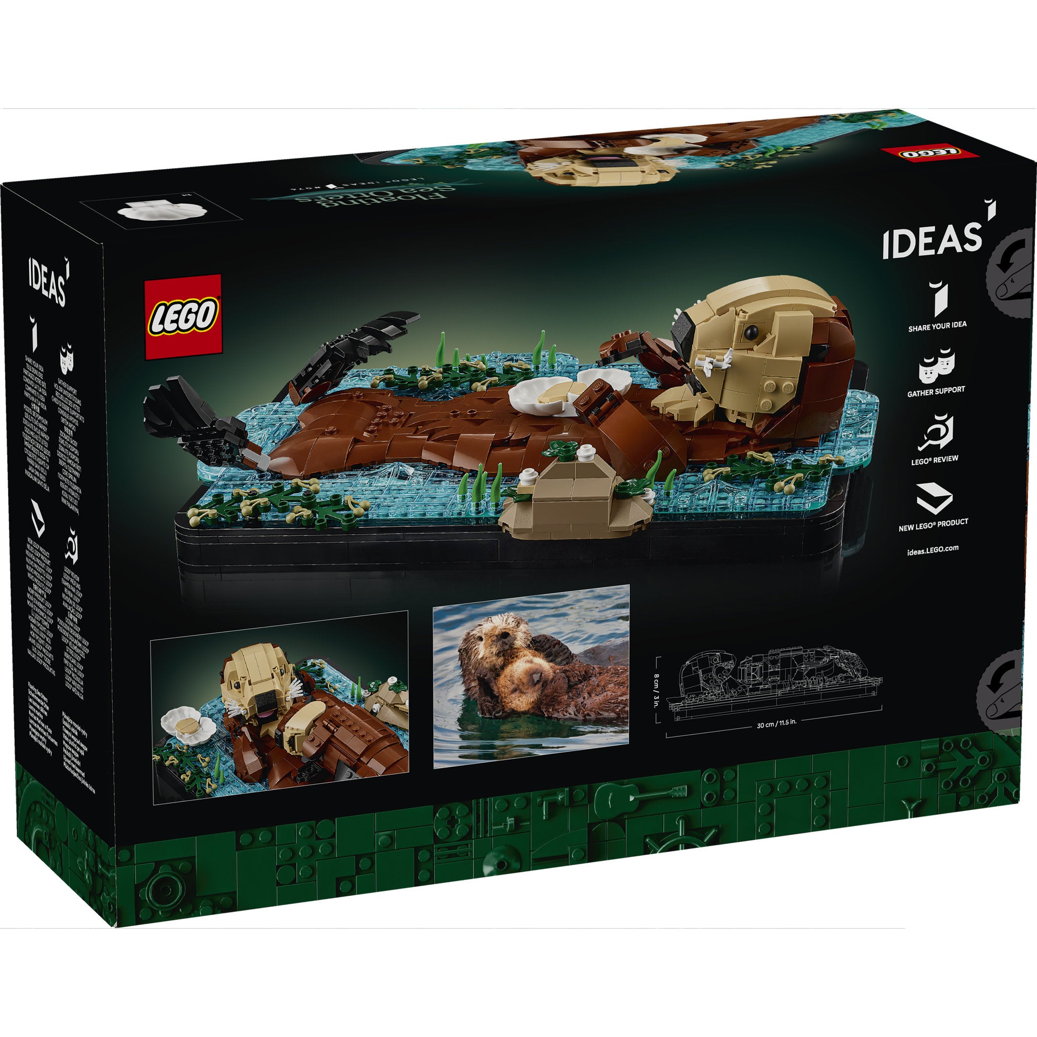 LEGO 21366 Ideas Floating Sea Otters - Toyworld NZ