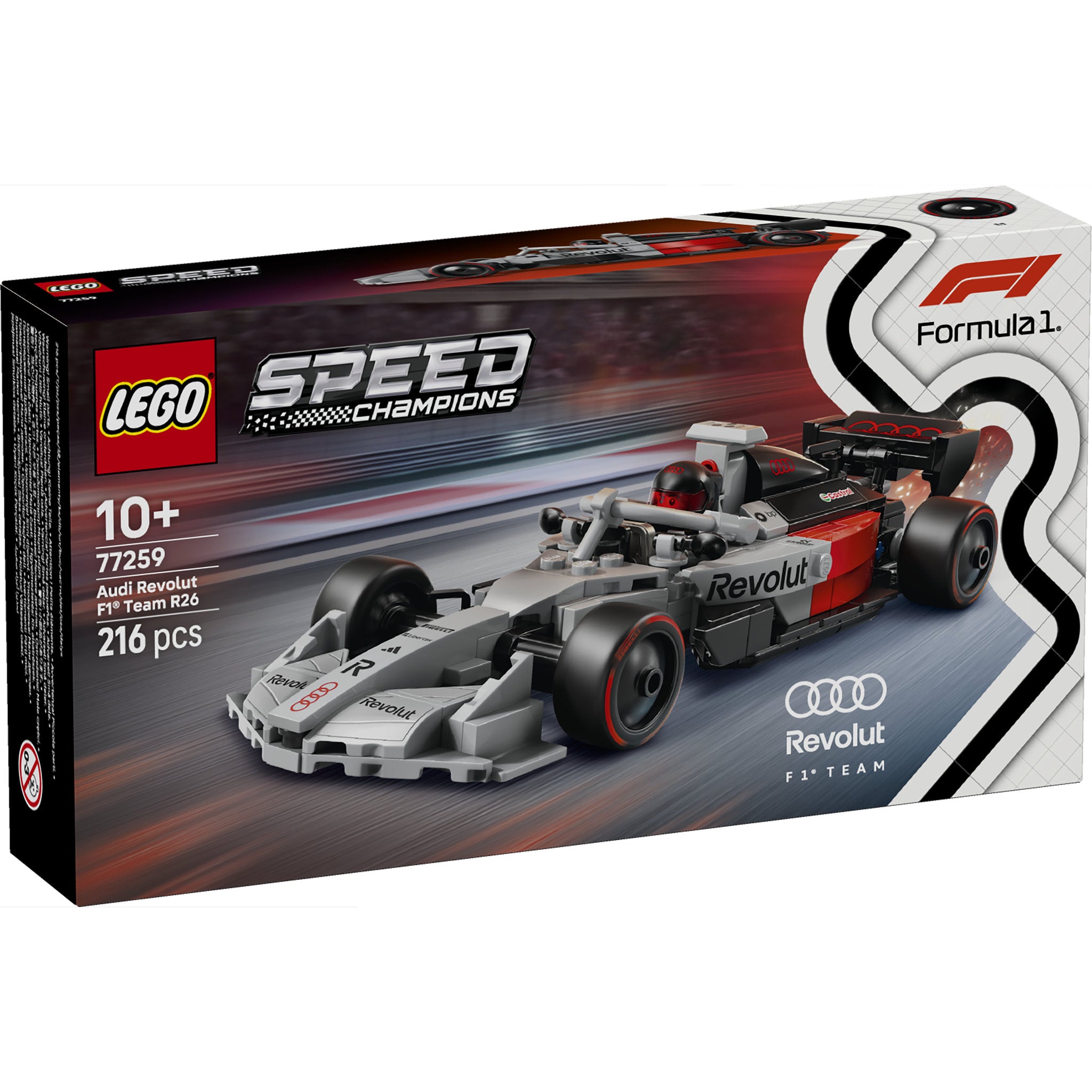 LEGO 77259 Speed Champions Audi Revolut F1 Team R26 Race Car - Toyworld NZ
