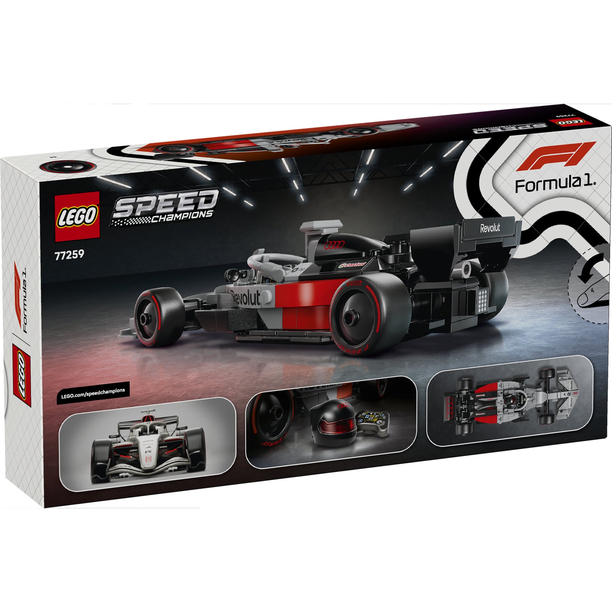 LEGO 77259 Speed Champions Audi Revolut F1 Team R26 Race Car - Toyworld NZ