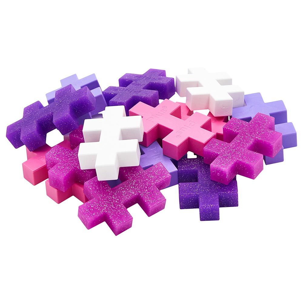 Plus Plus Big Glitter Mix - 15Pc Tube