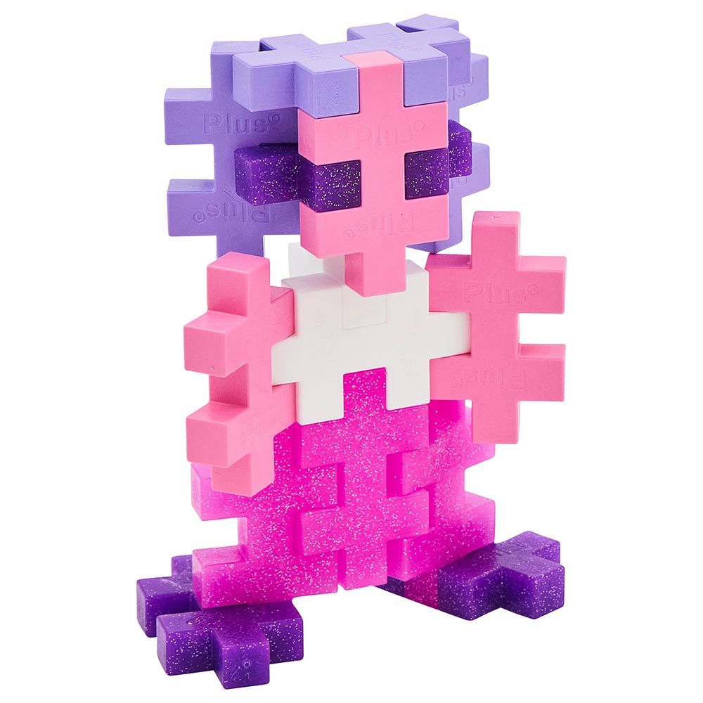 Plus Plus Big Glitter Mix - 15Pc Tube