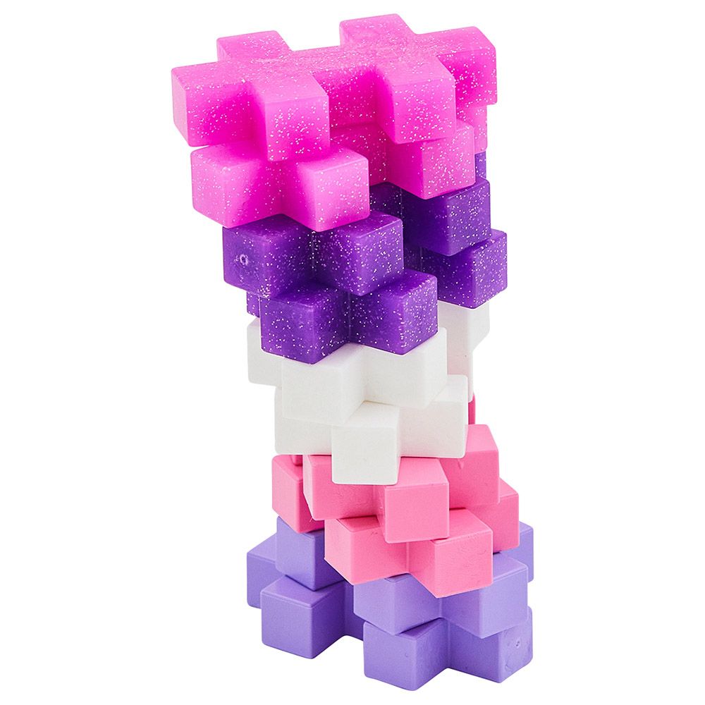 Plus Plus Big Glitter Mix - 15Pc Tube